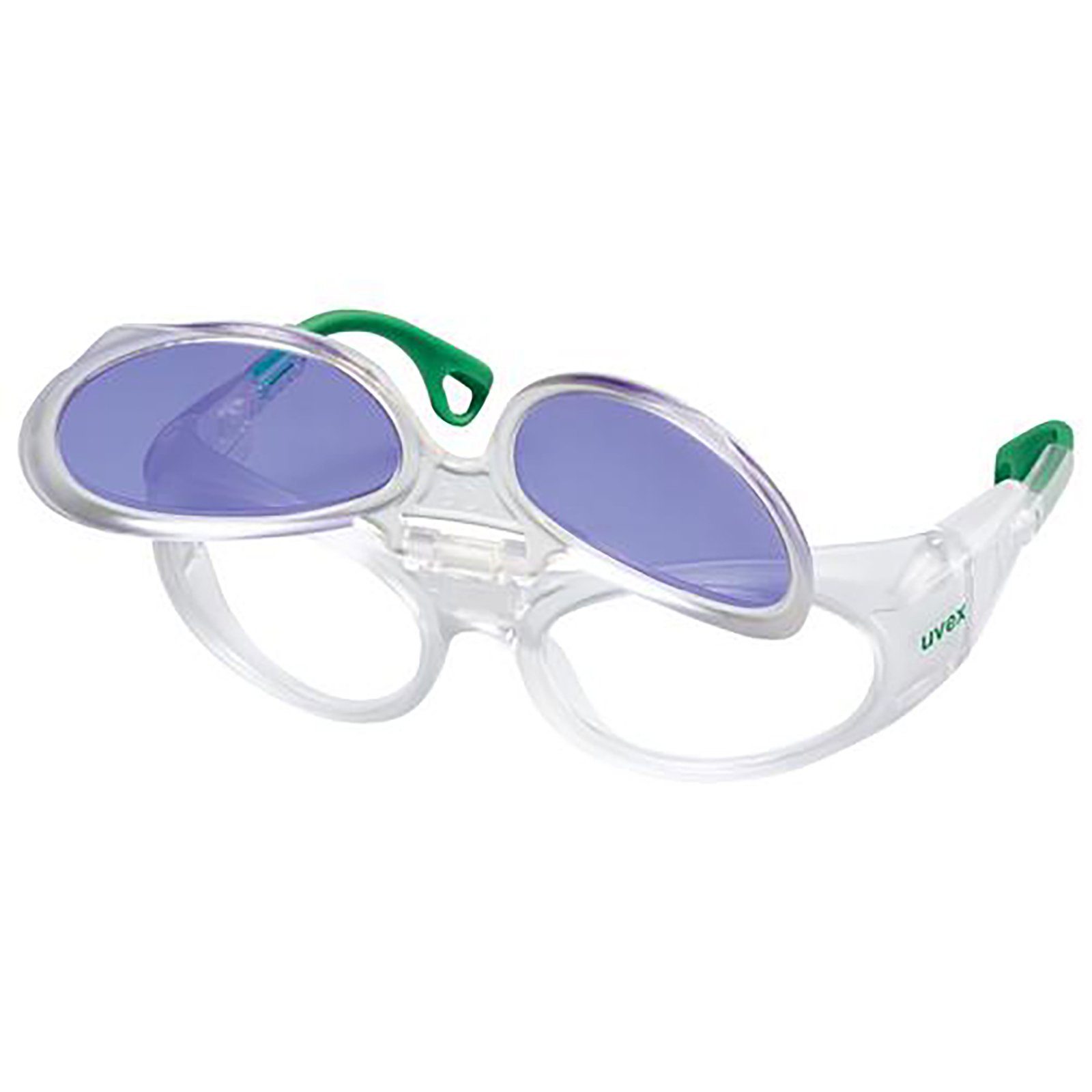 Arbeitsschutzbrille 5505 Schutzbrille cd Uvex flip-up RX Vollrand