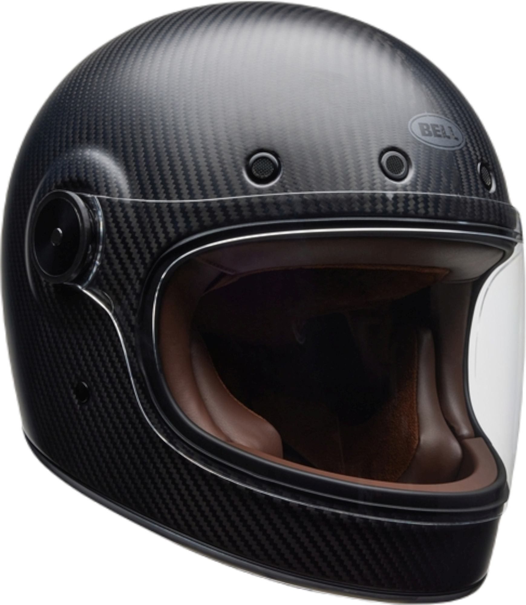 Bell Motorradhelm Bullitt GT Carbon Helm, vorbereitet für Kommunikationssystem
