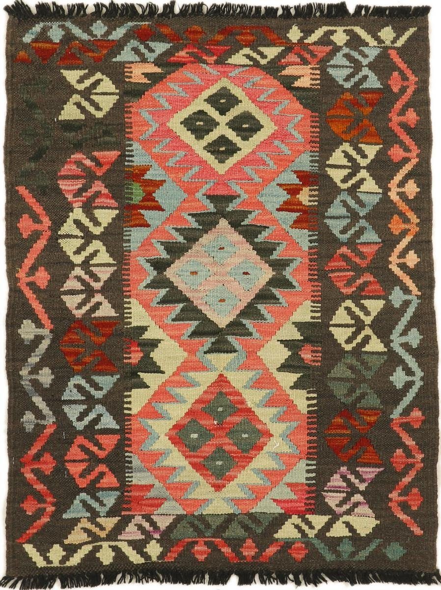 Orientteppich Kelim Afghan Heritage 68x87 Handgewebter Moderner Orientteppich, Nain Trading, rechteckig, Höhe: 3 mm