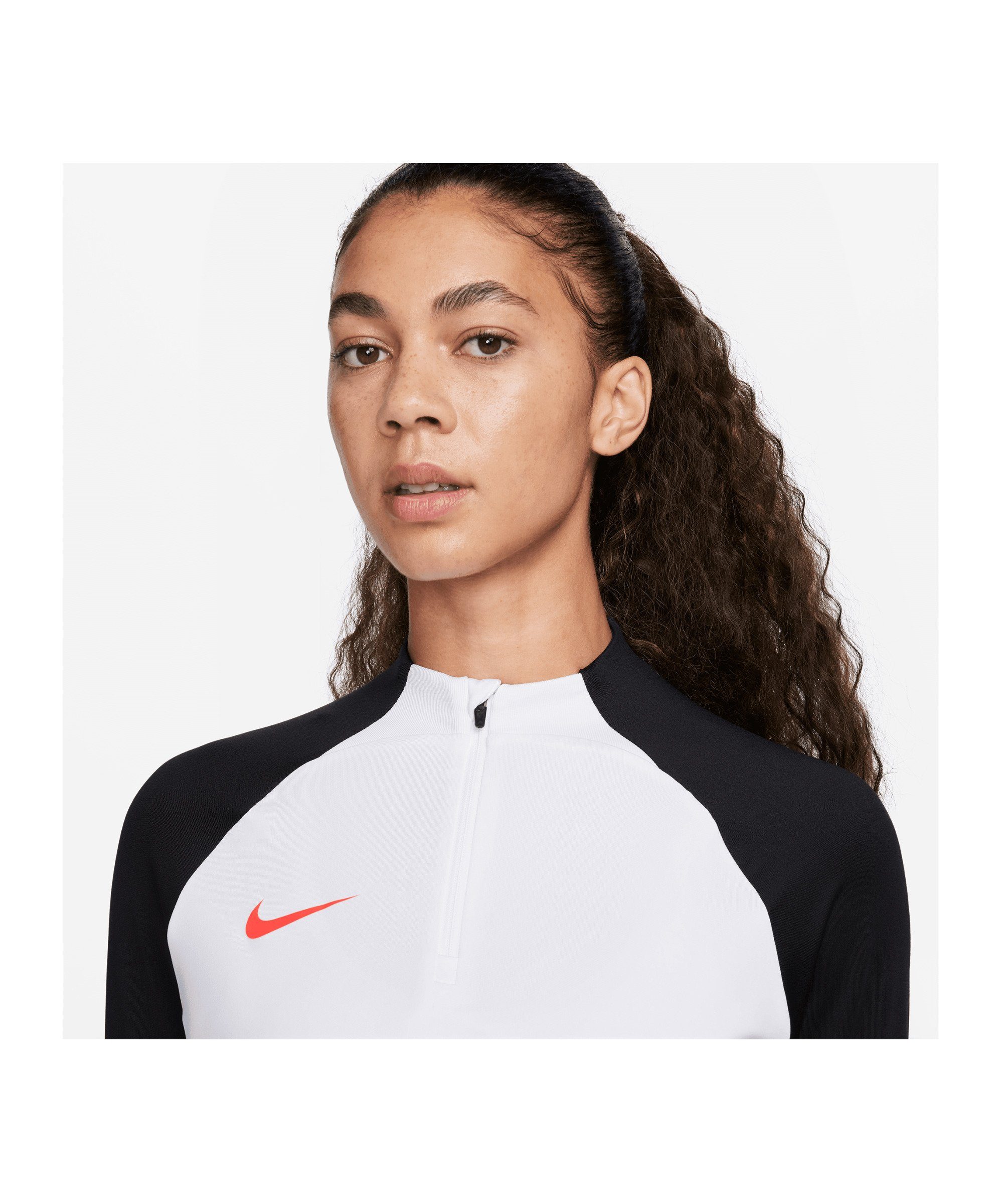 Nike Beige weissschwarzrot Sweatshirt Strike Damen Sweatshirt