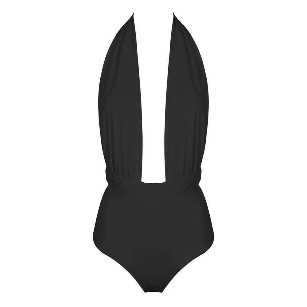 SEA ME SWIM Badeanzug ST.BARTH Swimsuit - black