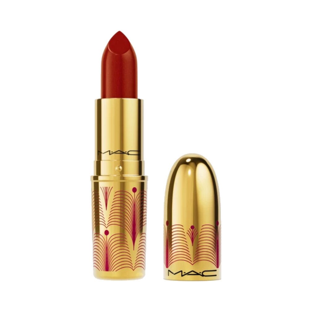 MAC Lippenstift Lippenstift Gift of Gold (Frost Lipstick) 3 g - Farbton: Genta