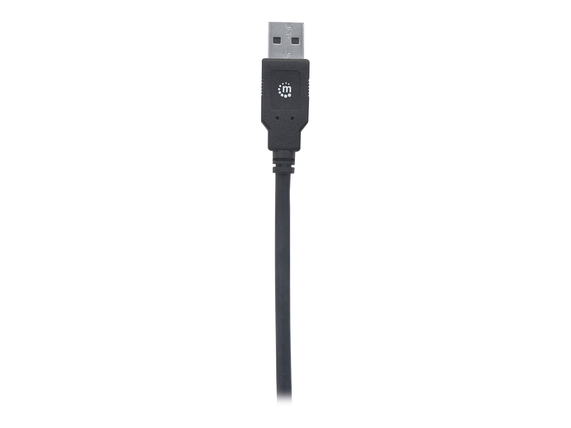 MANHATTAN USB 3.1 Gen1-Kabel C-Stecker/A-Stecker 2m schwarz USB-Kabel