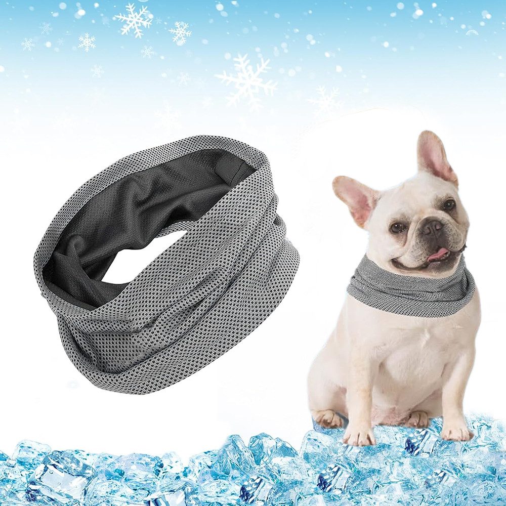 Srvillg Tier-Halstuch Kühlende Bandana Hund,Kühlung Kragen Hund,Halstuch Kühlend Hund, Geeignet für Kühlhunde im Sommer