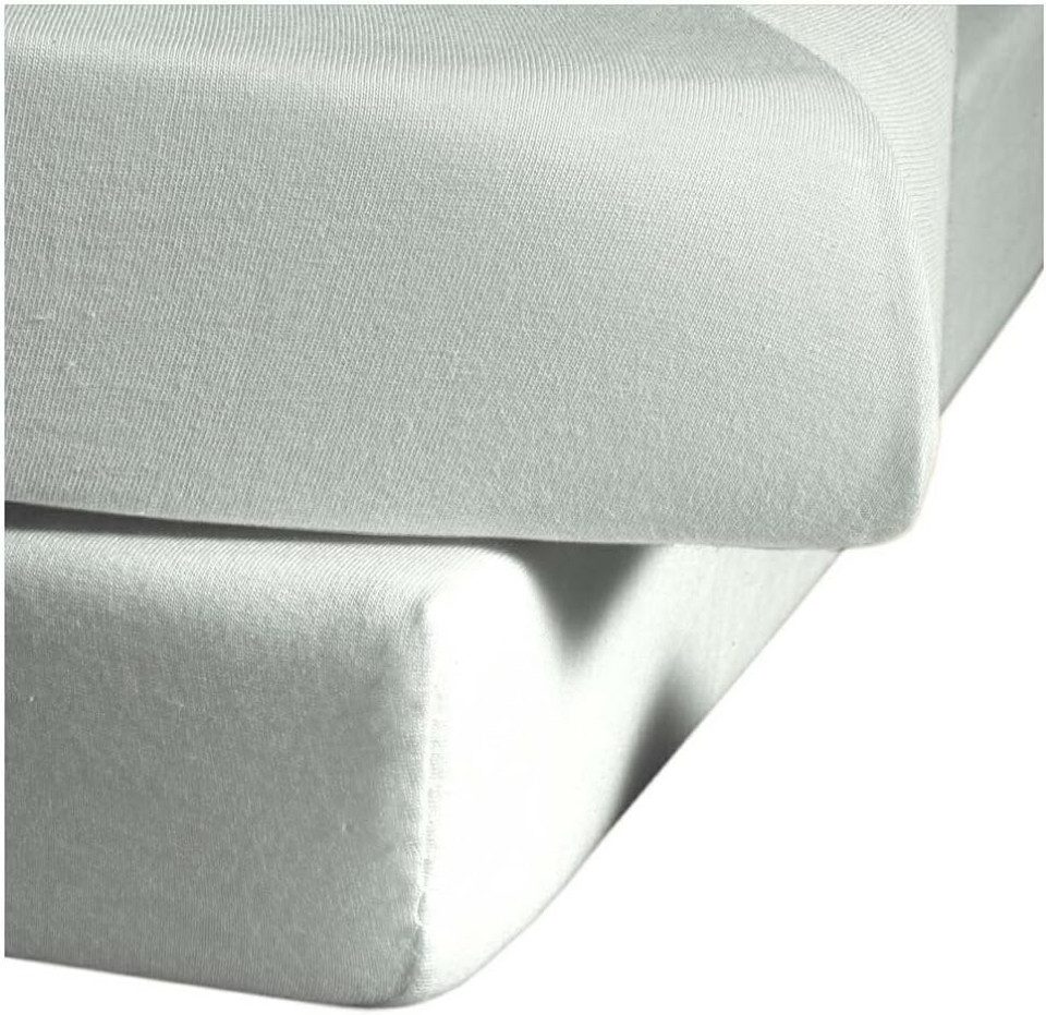 fleuresse Spannbettlaken Comfort Jerseyspannlaken, 96% Baumwolle, günstig online kaufen