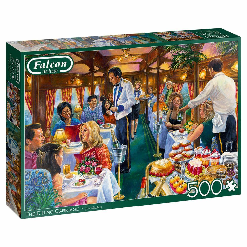 Puzzleteile Teile, Carriage Puzzle Jumbo Spiele 500 Dining The Falcon 500