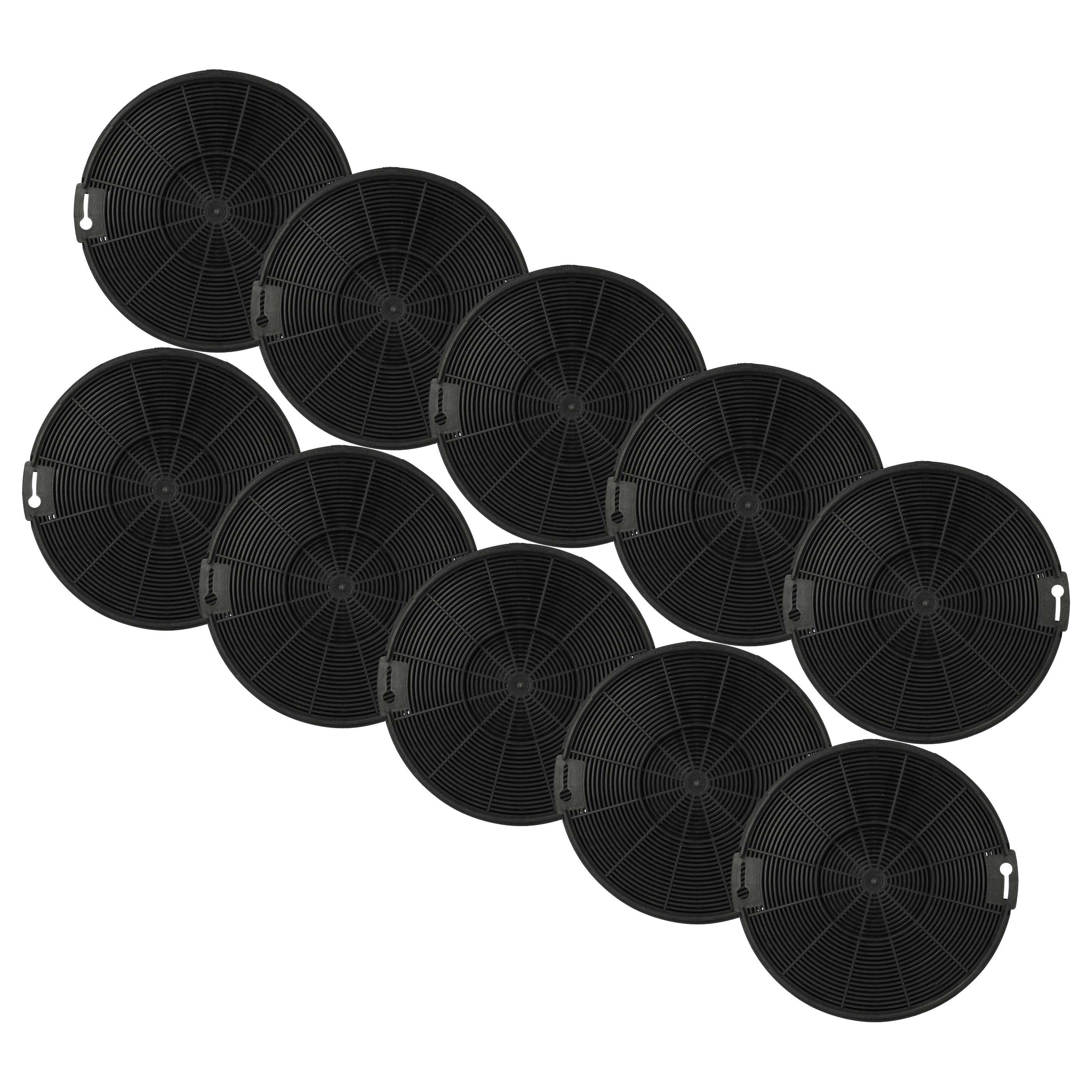vhbw Aktivkohlefilter passend für Zoppas PHP61260GK, PHP91260GK Dunstabzugshaube, Zubehör für Zoppas PHP61260GK PHP91260GK