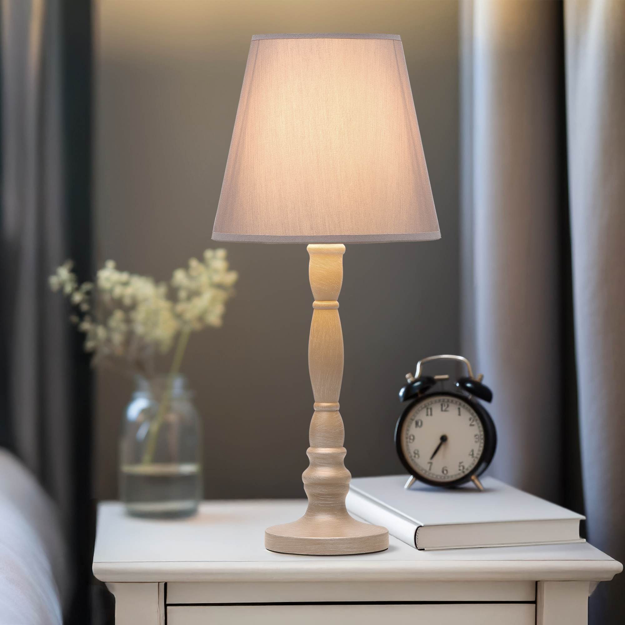 KONSIMO® Tischleuchte GITTA Tischlampe, ohne Leuchtmittel, günstig online kaufen