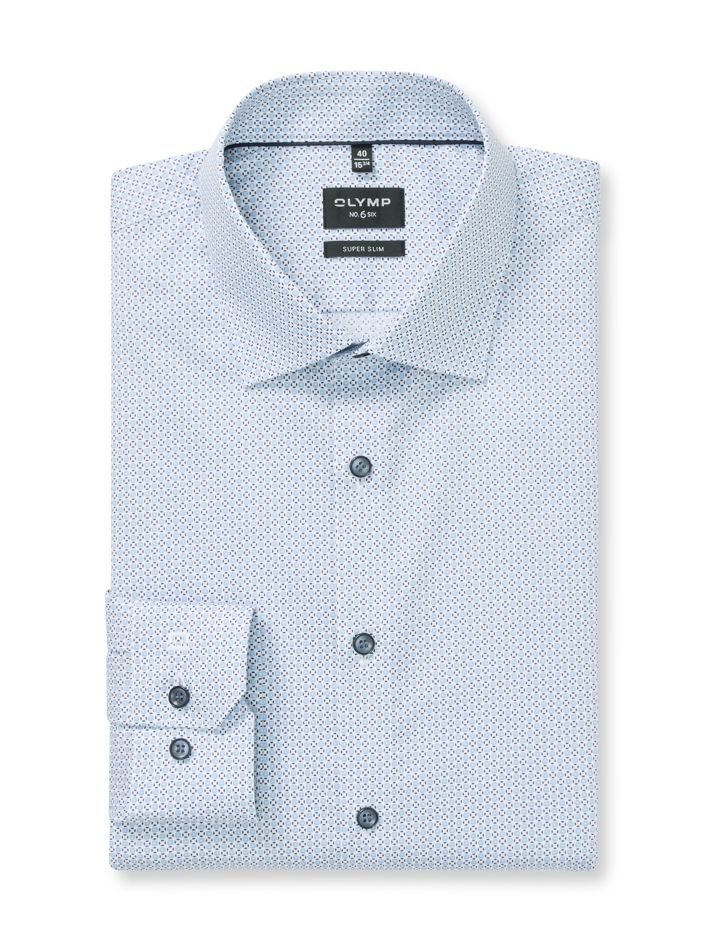 OLYMP Langarmhemd No 6 Businesshemd, super slim, New York Kentkragen günstig online kaufen