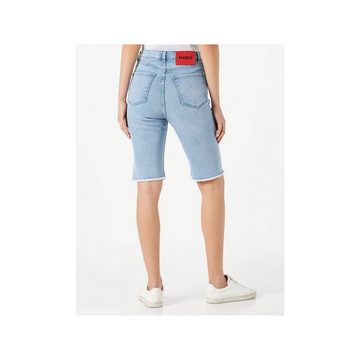 HUGO Jeansshorts uni regular (1-tlg)