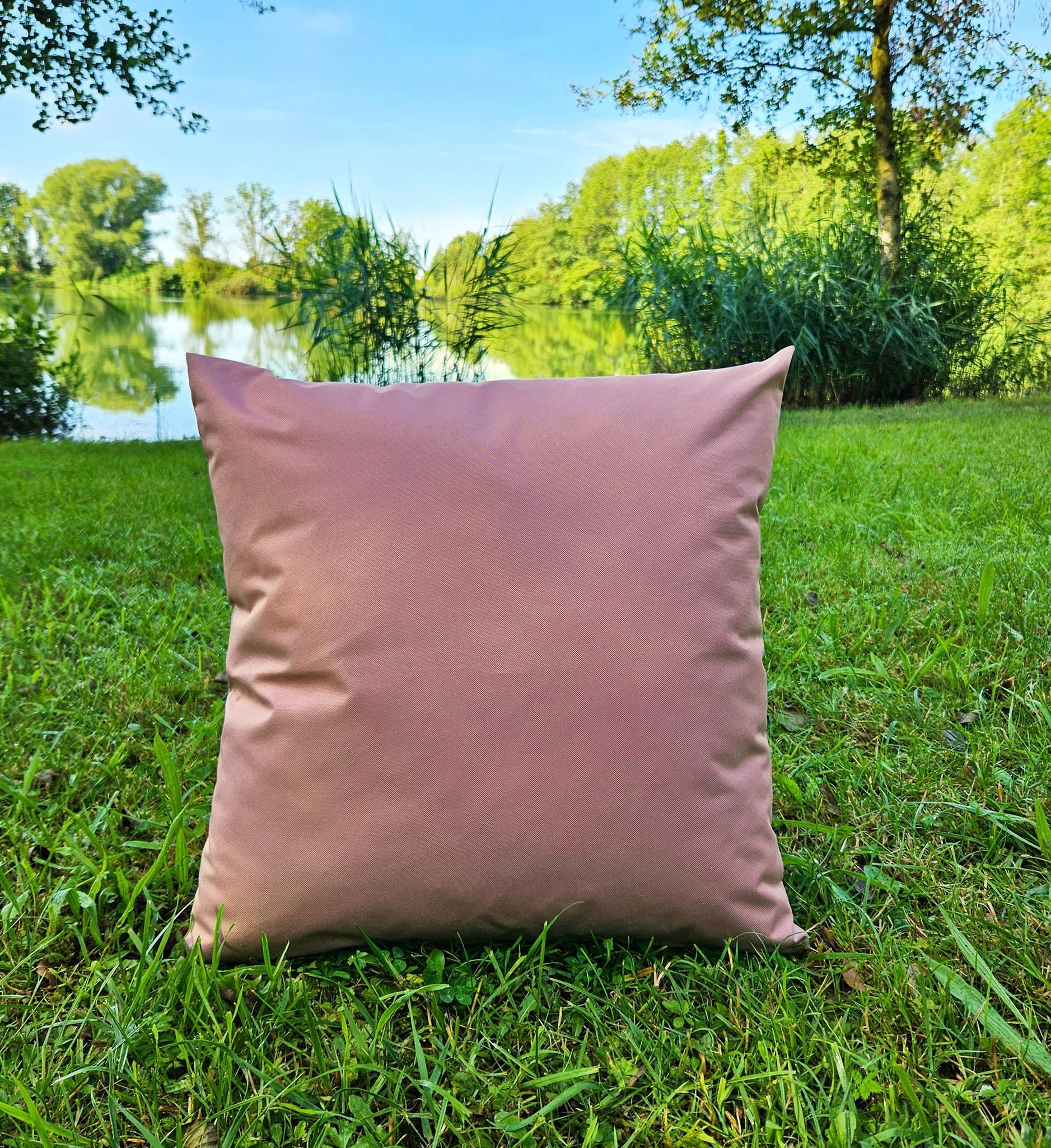 JACK Dekokissen 40x40cm Outdoor Lounge Kissen inkl. XXL Füllung Sitzkissen, starke Füllung, Robust, Strapazierfähig, Wasserabweisend, Innen&Außen