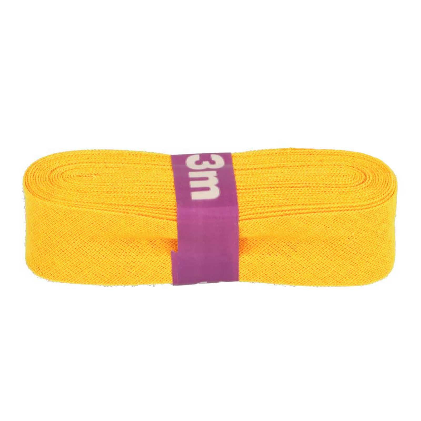 maDDma Webband Schrägband 3m x 20mm Baumwolle gefalzt 60 Farben