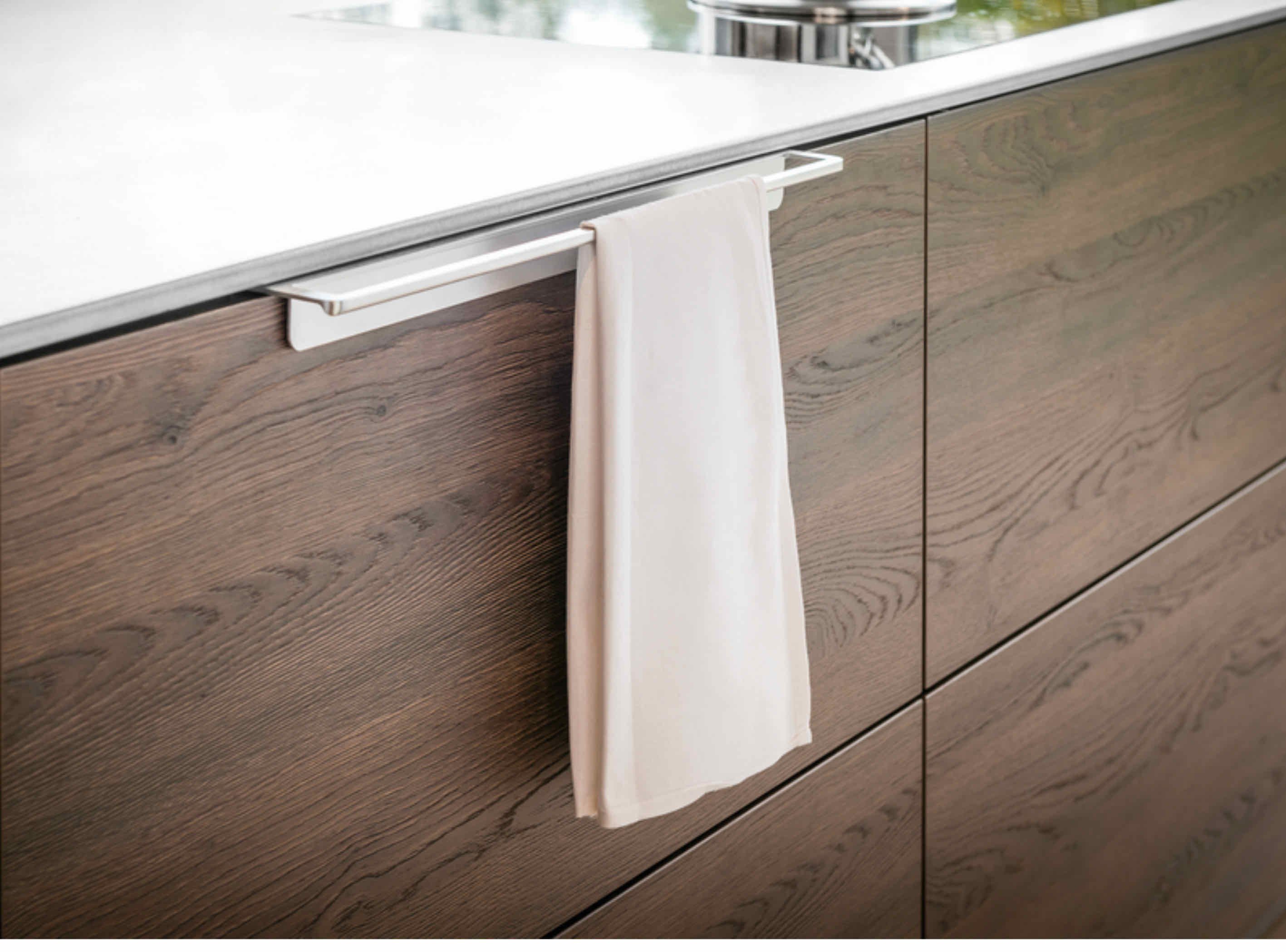 Naber Handtuchhaken NABER Handtuchhalter 520 mm für grifflose Küche