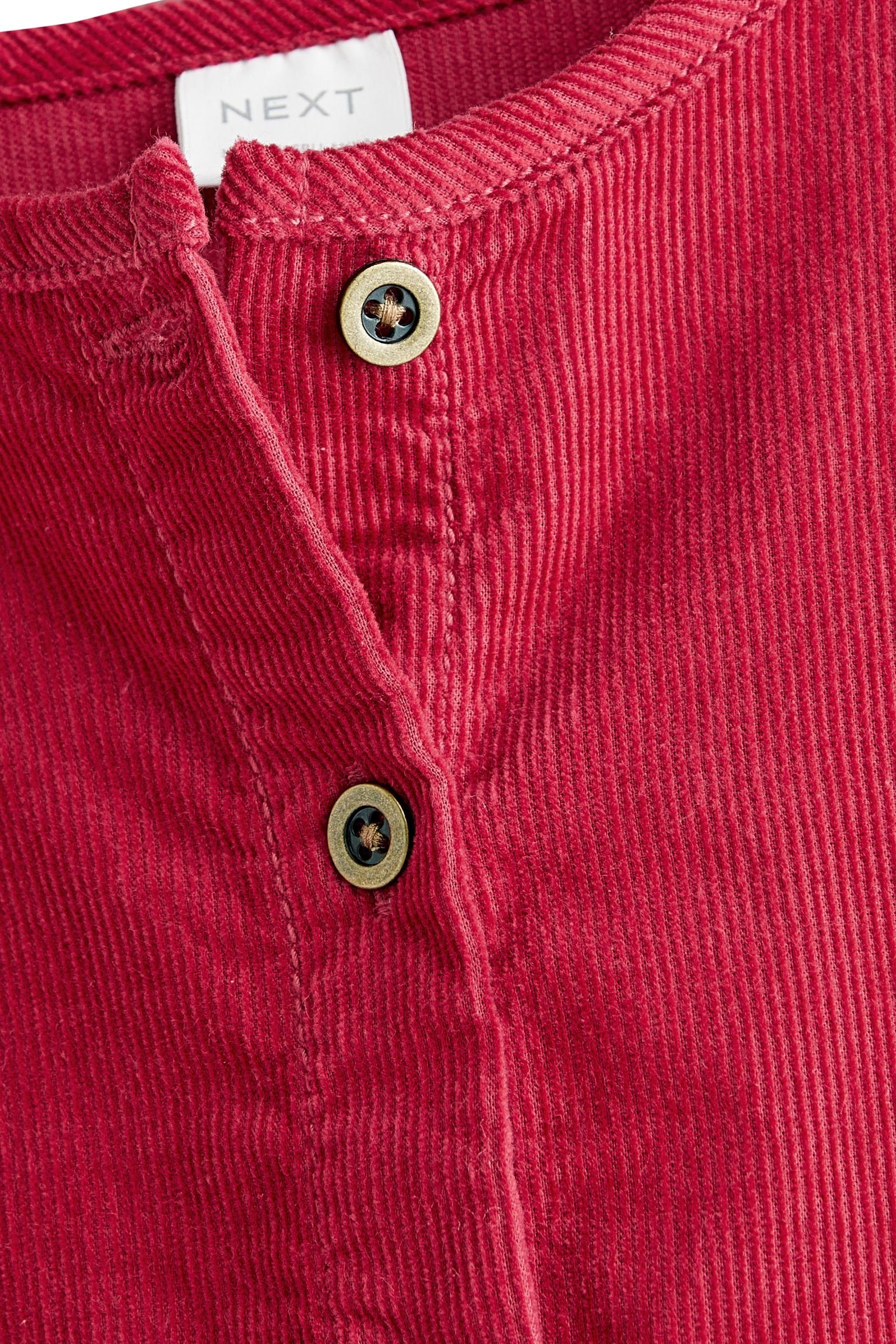 Pink Kleid Next Lockeres Corduroy Raspberry Etuikleid (1-tlg)