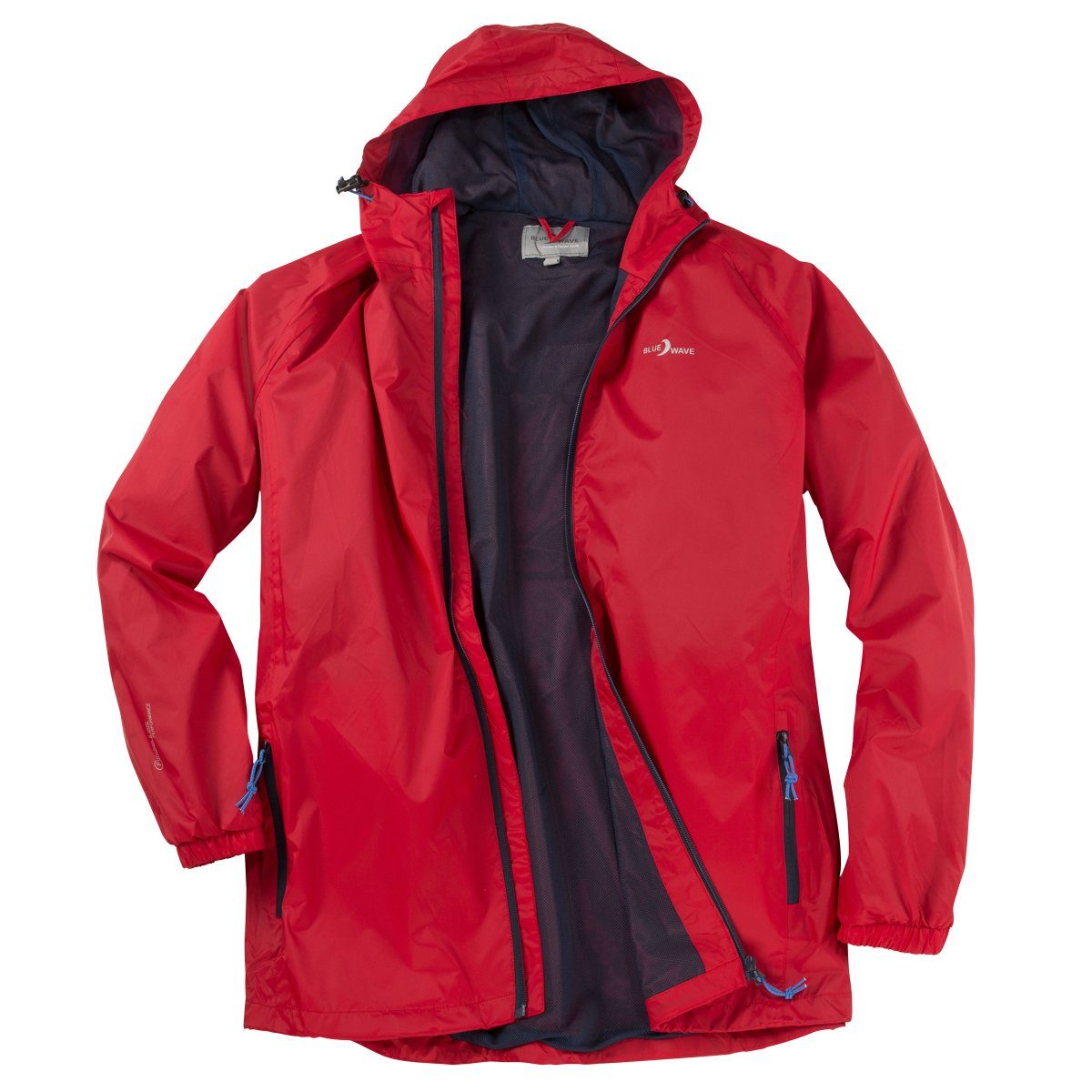 Funktionsjacke Blue Wave leichte Funktionsjacke rot große Größen