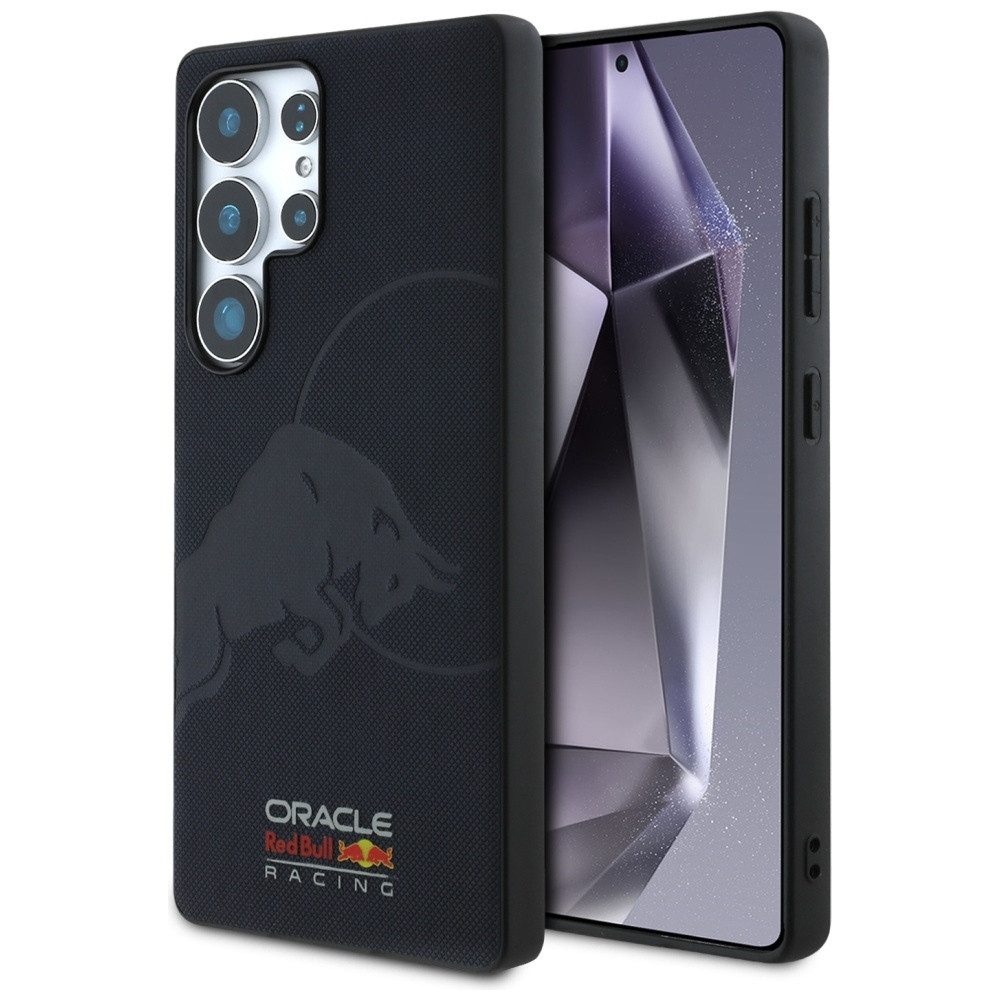 Oracle Red Bull Racing Handyhülle Galaxy S25 Ultra MagSafe Kunstleder Logo 6,9 Zoll, Kantenschutz