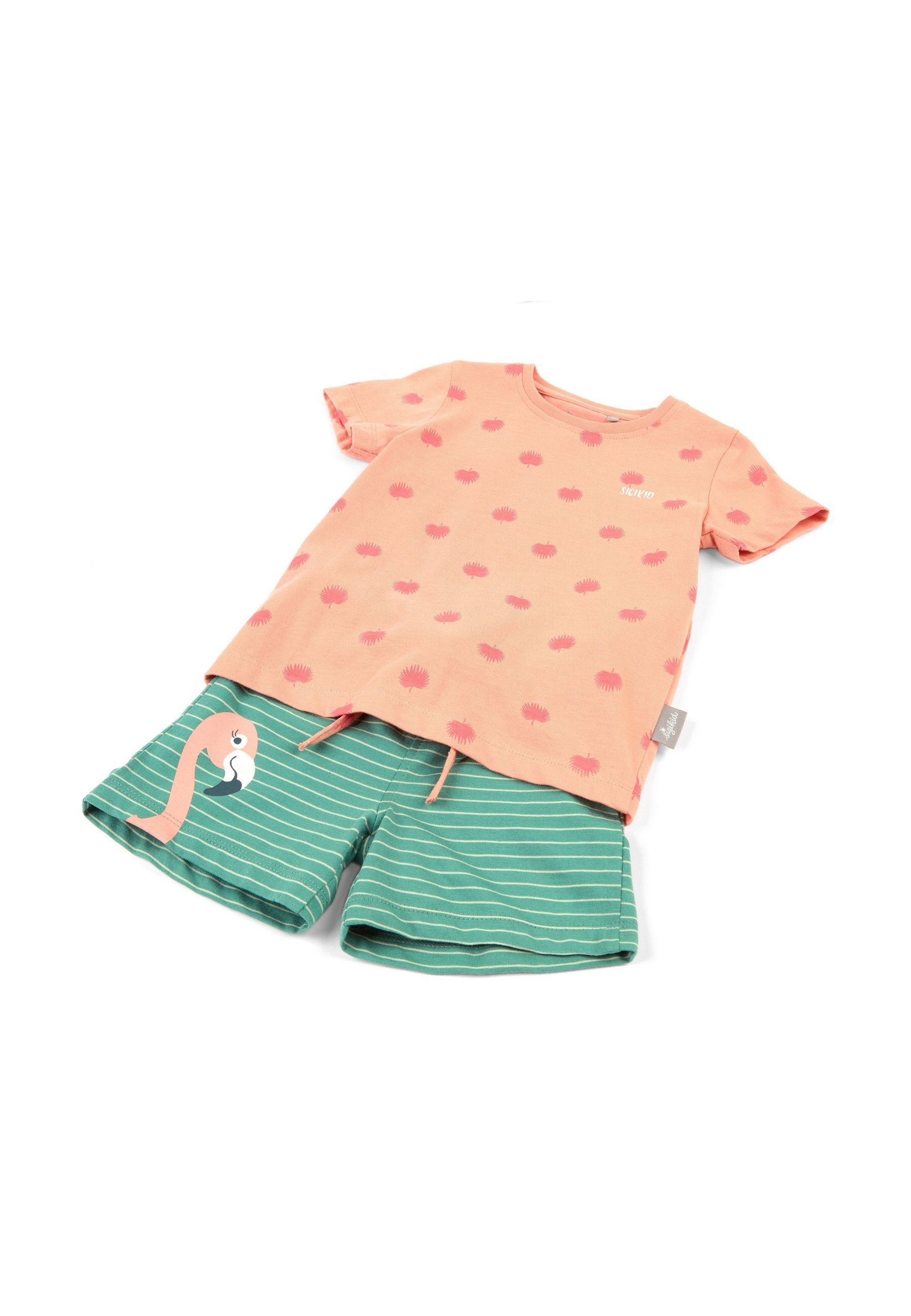 rosa/grün tlg) Nachtwäsche (2 Kinder Pyjama Sigikid Pyjama