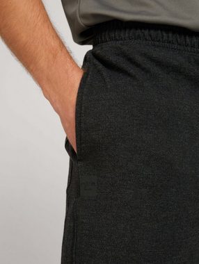 TOM TAILOR Funktionshose Melierte Sweatshorts