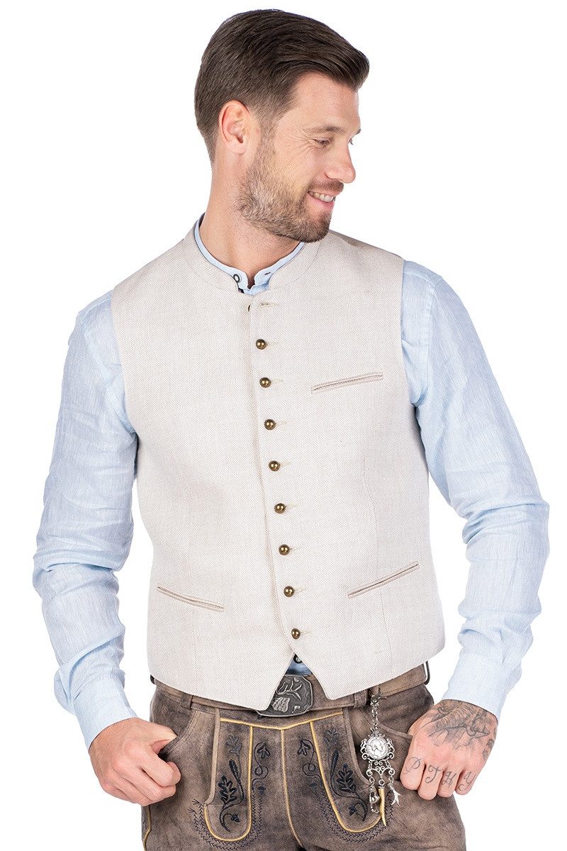 MarJo Trachtenweste Trachtenweste - EPPENSCHLAG - taupe günstig online kaufen