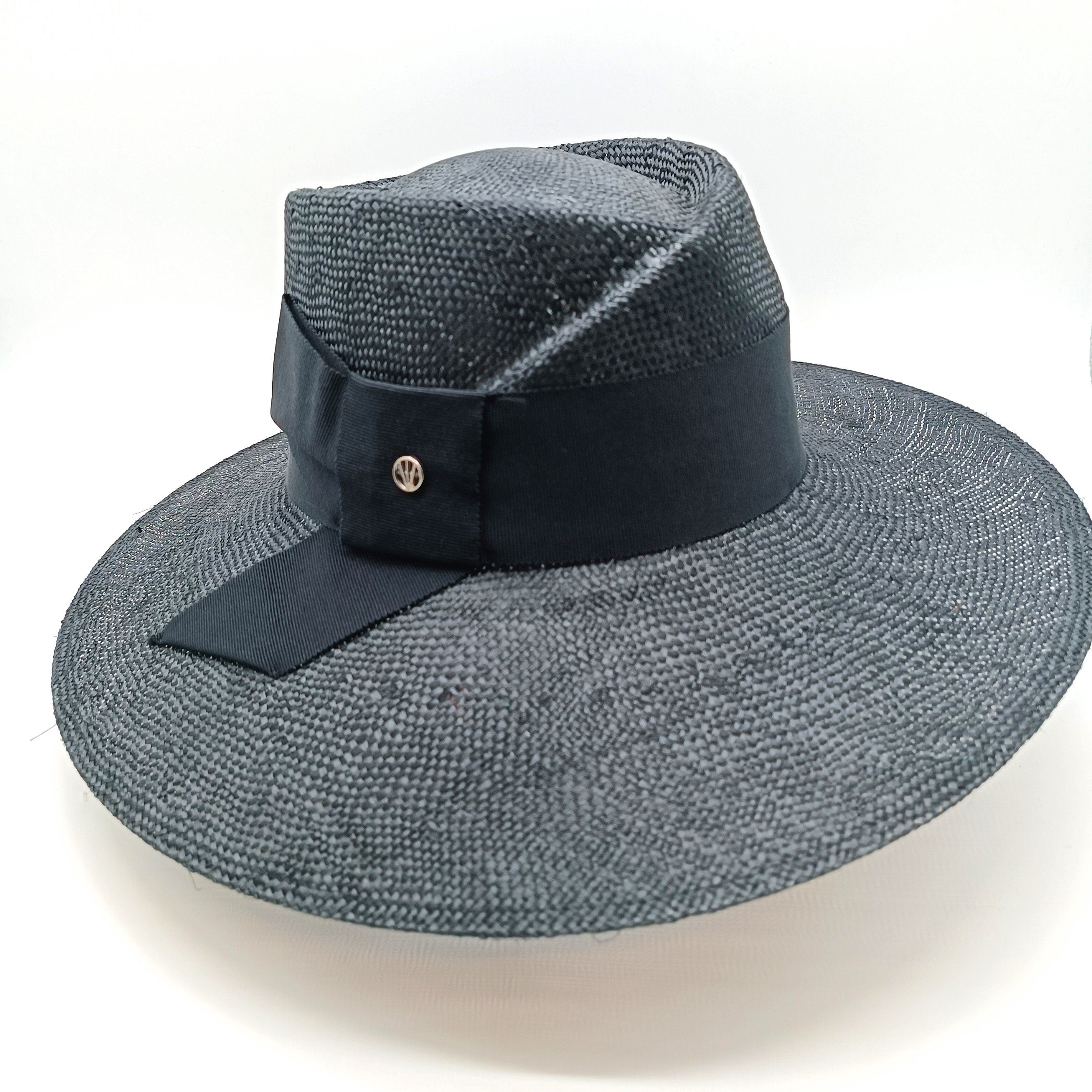 Strohhut Ramie Strohhut black
