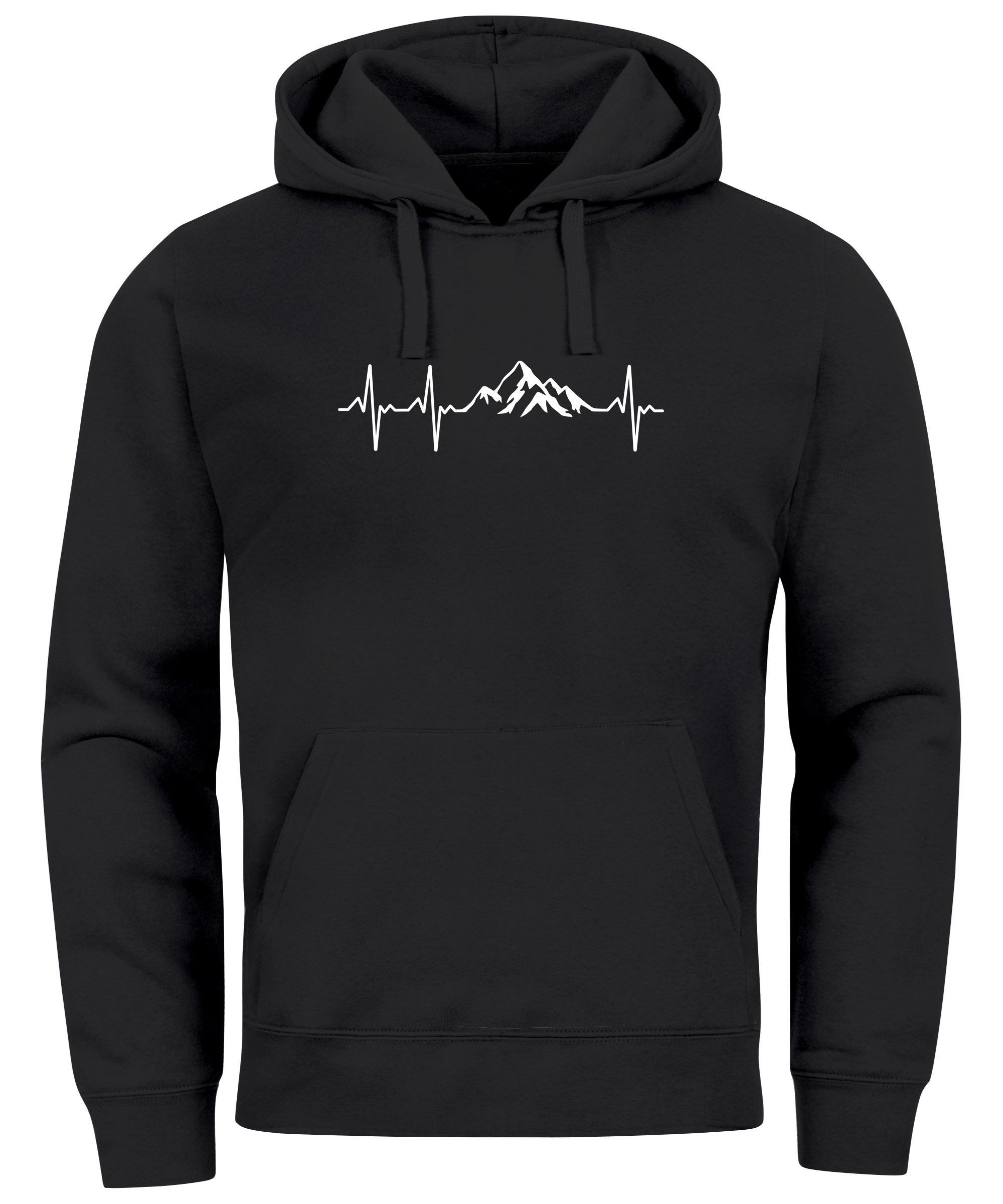 Neverless Hoodie Hoodie Herren Print Wandern günstig online kaufen