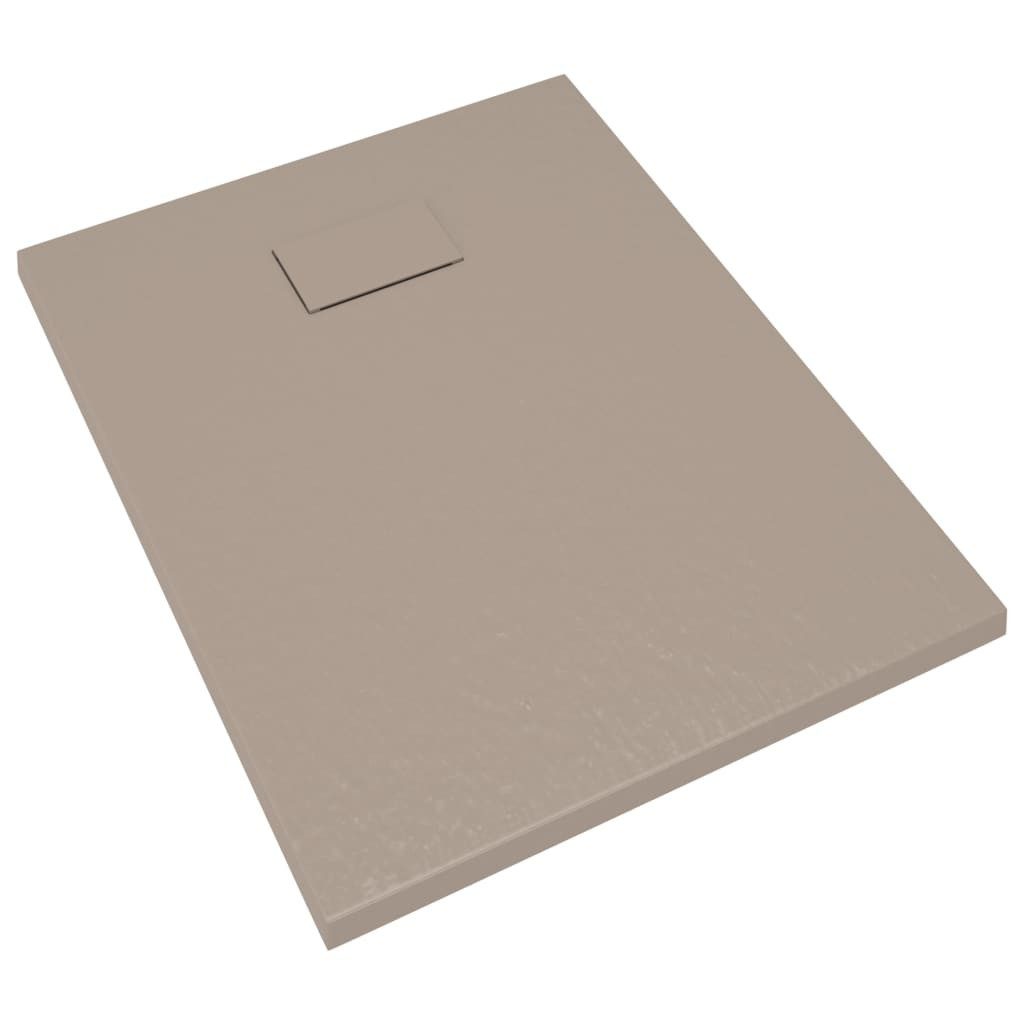 vidaXL Duschwanne Duschwanne SMC Braun 90x70 günstig online kaufen