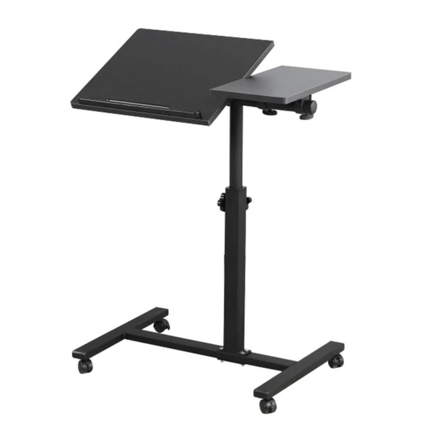 LuxusKollektion Stehpult Stehpult höhenverstellbar 60x34,5cm schwarz (1-St)