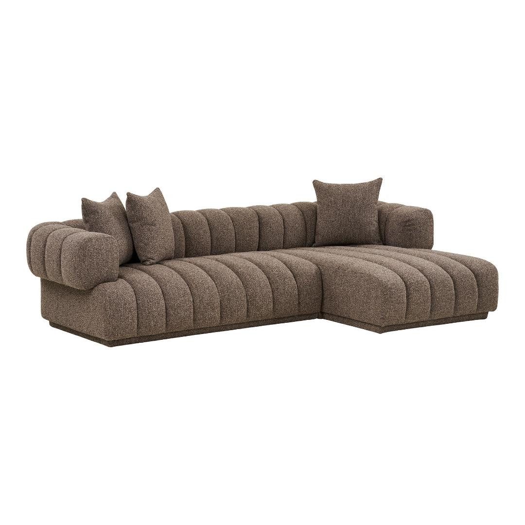 House Nordic Sofa Ingrid Sofa rechtsausgerichtet inkl. 3 Zierkissen