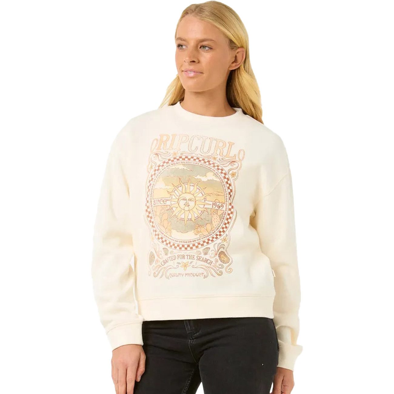 Rip Curl Sweatshirt LUNA RELAXED CREW LUNA RELAXED CREW