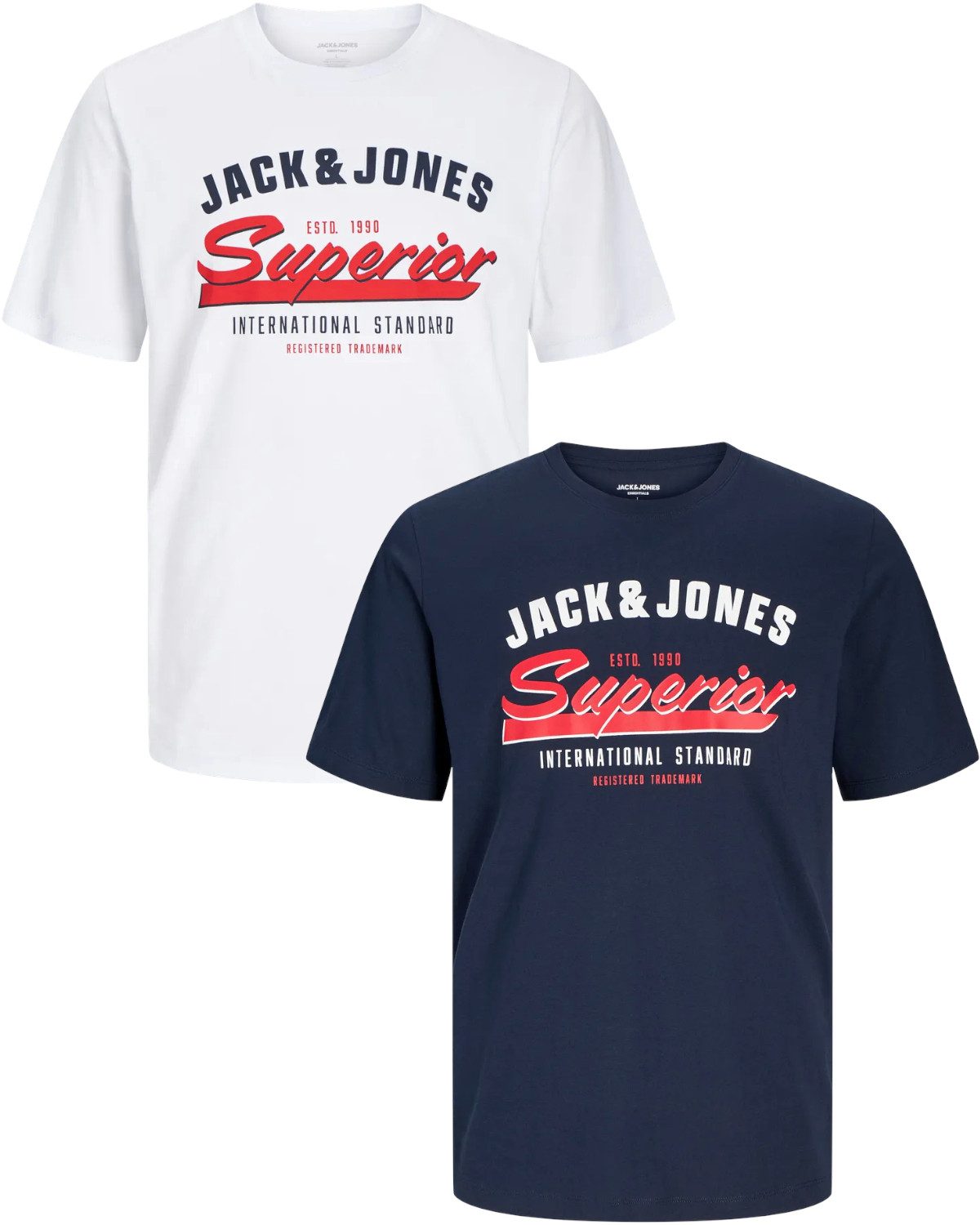 Jack & Jones Print-Shirt (Spar Set, günstig online kaufen