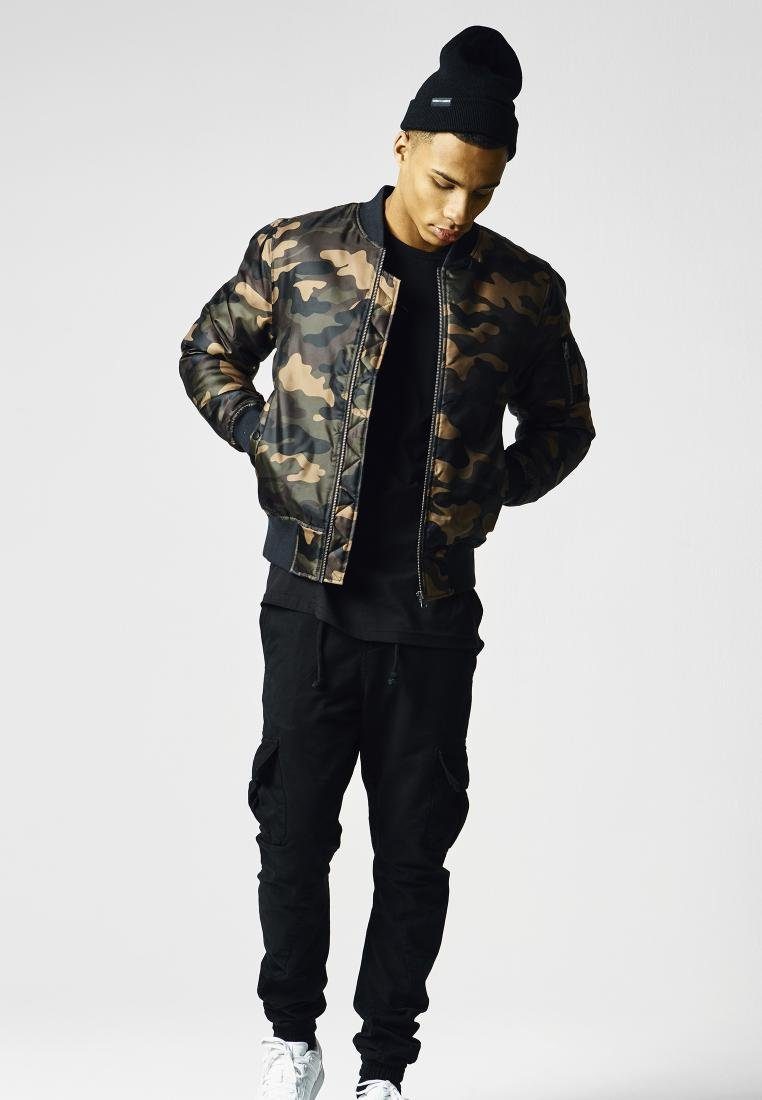 Outdoorjacke Camo Basic Bomber Jacket S bis XXL