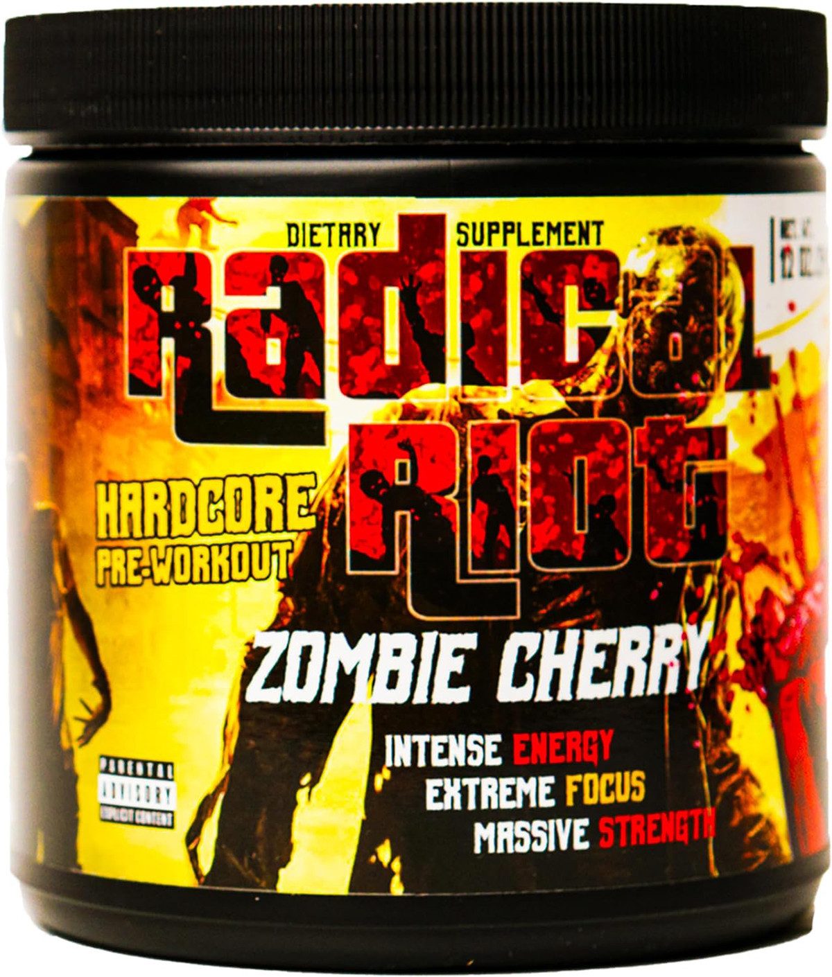 Pre-Workout Booster Hardcore Radical Riot BODYBUILDING - FITNESS Pulver