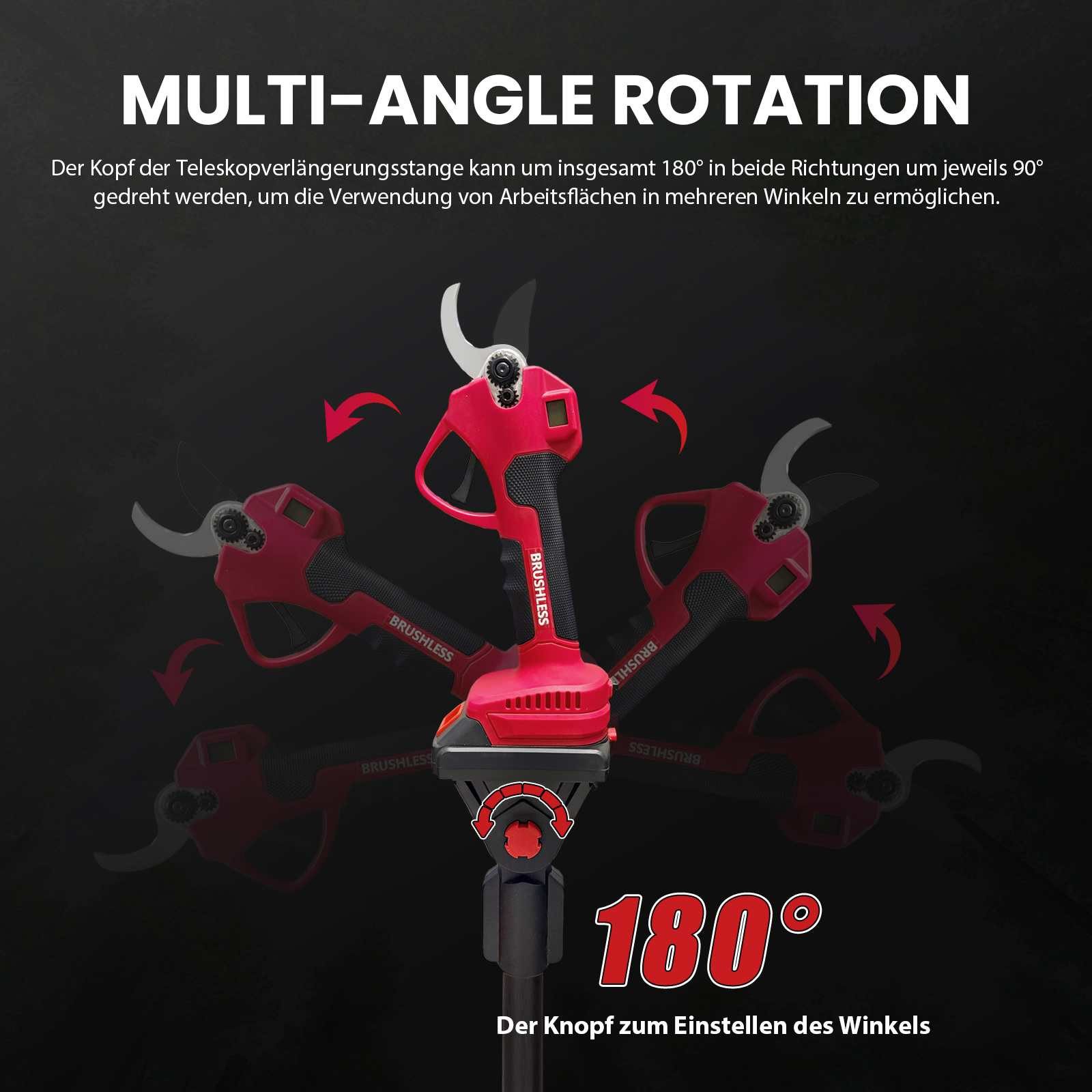 BBG Akku-Hochentaster Akku-Stangensäge und Elektro-Gartenschere Set günstig online kaufen