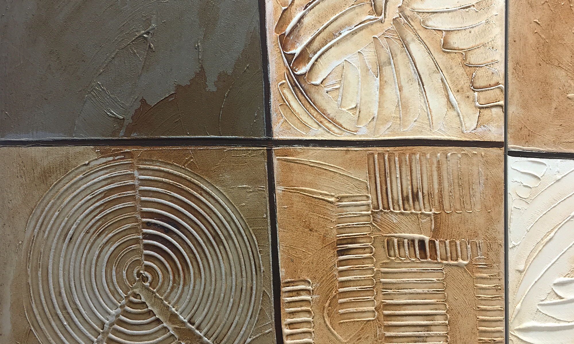 WandbilderXXL XXL-Wandbild Desert Traces 210 x 70 cm, Abstraktes Gemälde, handgemaltes Unikat