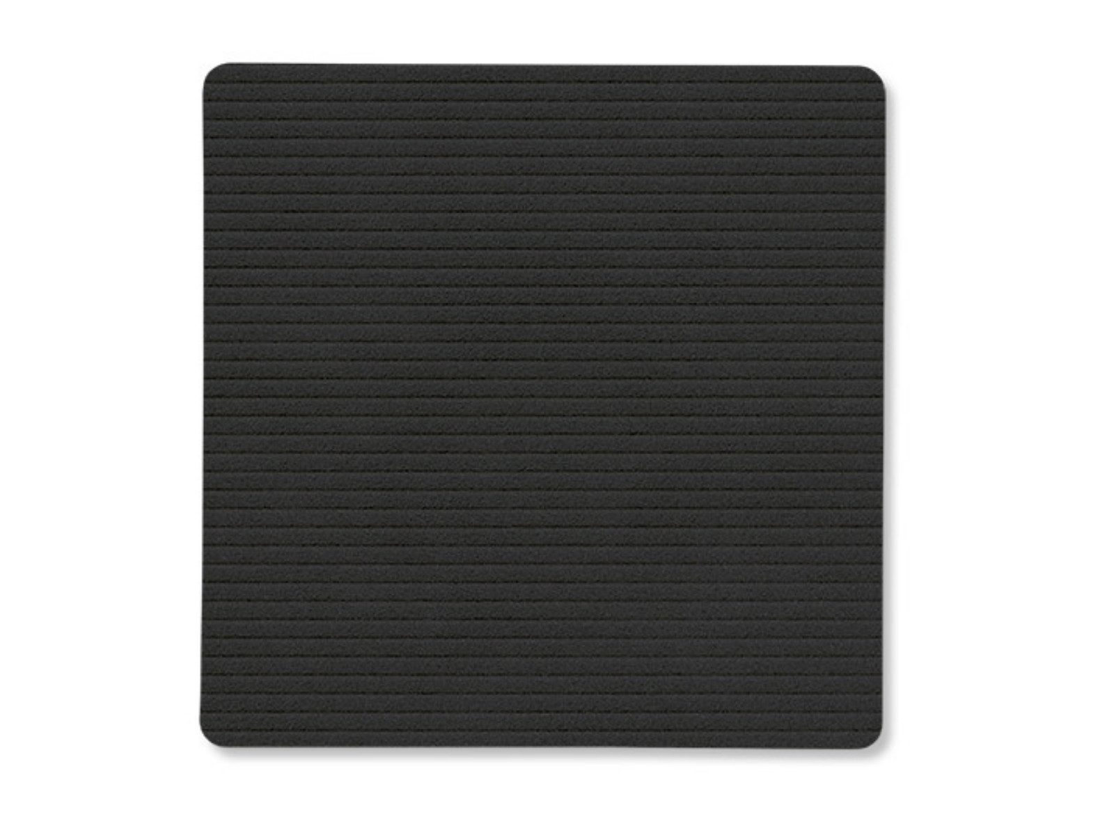 LIND DNA Platzset Corduroy Untersetzer Square black ink 10x10cm