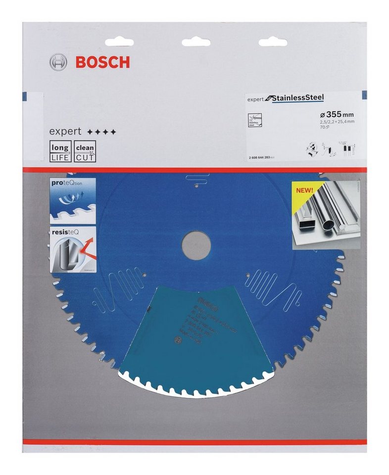 Thumbnail - BOSCH Kreissägeblatt Expert, For Stainless Steel, 355 x 25,4 x 2,5 x 70 Zähne