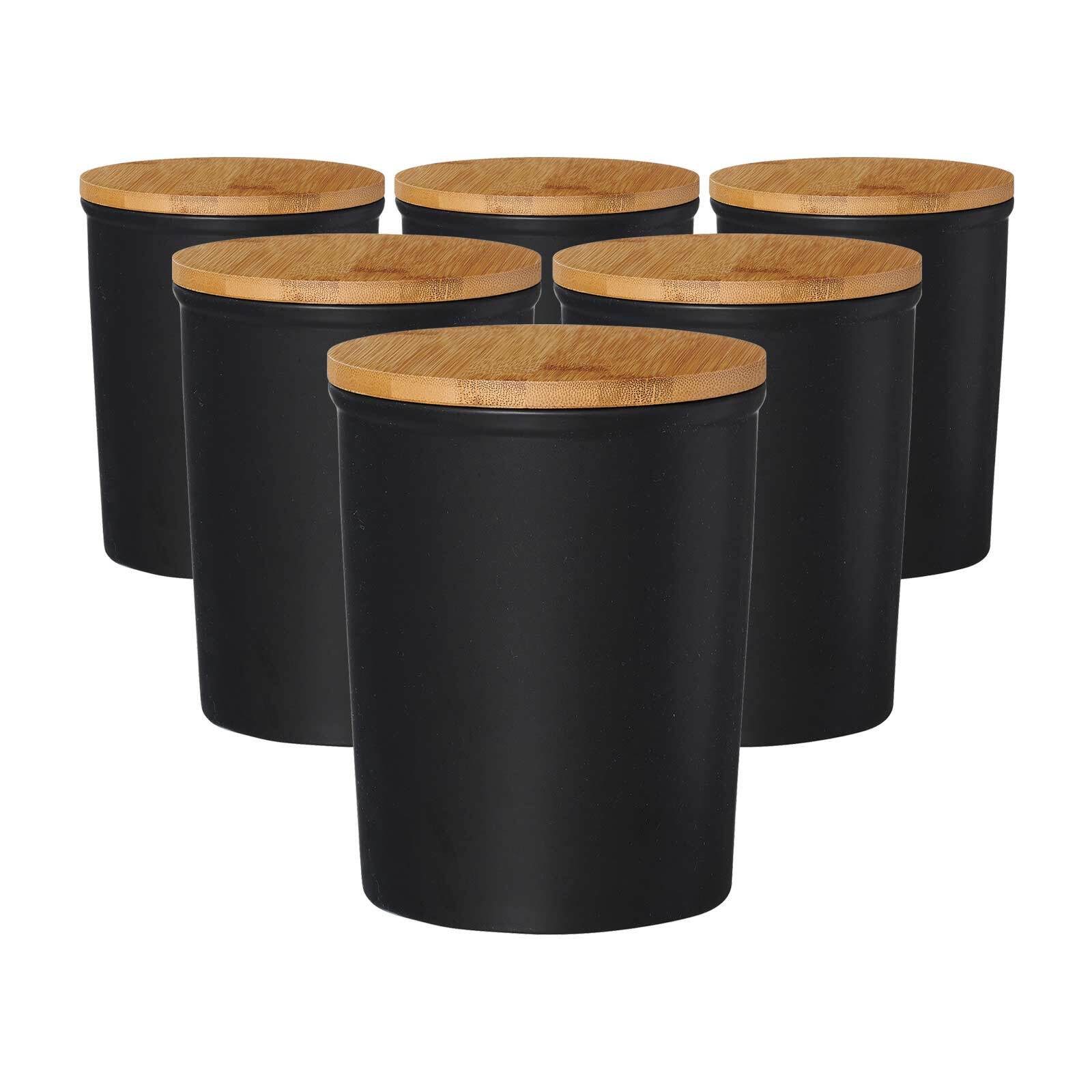 Ritzenhoff & Breker Vorratsdose Jasper Vorratsdosen 1,8 l 6er Set, Steinzeug, (6-tlg)