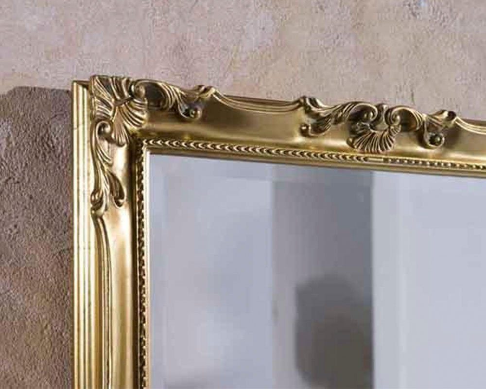 ASR Rahmendesign Barockspiegel Blattgold (Spiegelgröße 50x60cm, klassisch), Modell Sissi