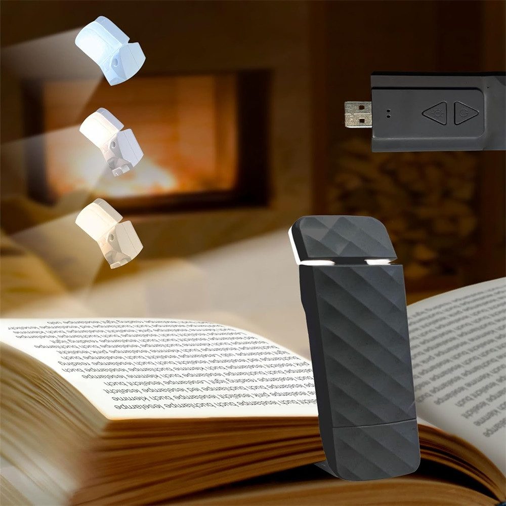RWEUOQ LED Leselampe LED Leselampe Klemmlampe günstig online kaufen