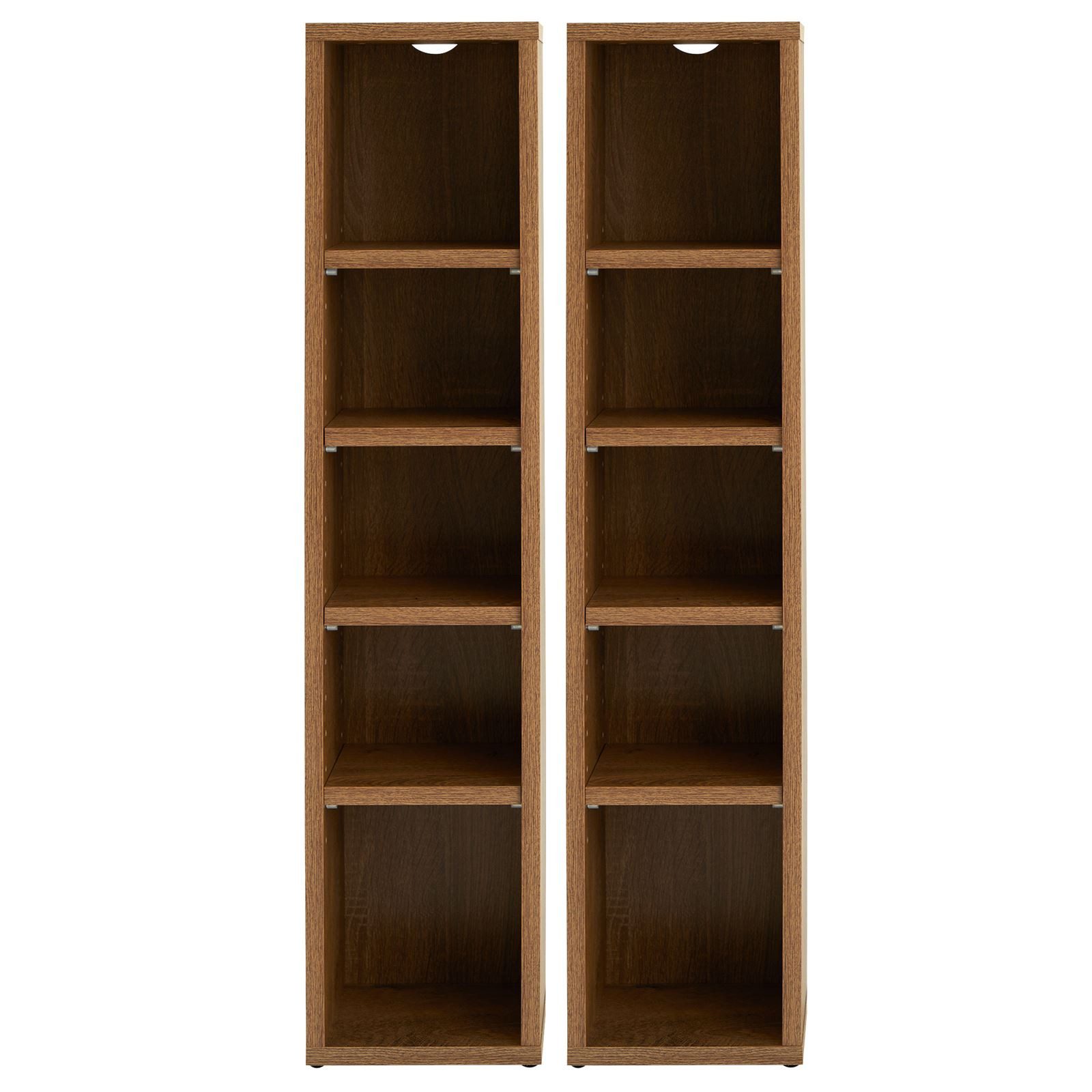 CARO-Möbel CD-Regal CHART, Medienregal aus 2 Modulen, Medien Aufbewahrung b günstig online kaufen