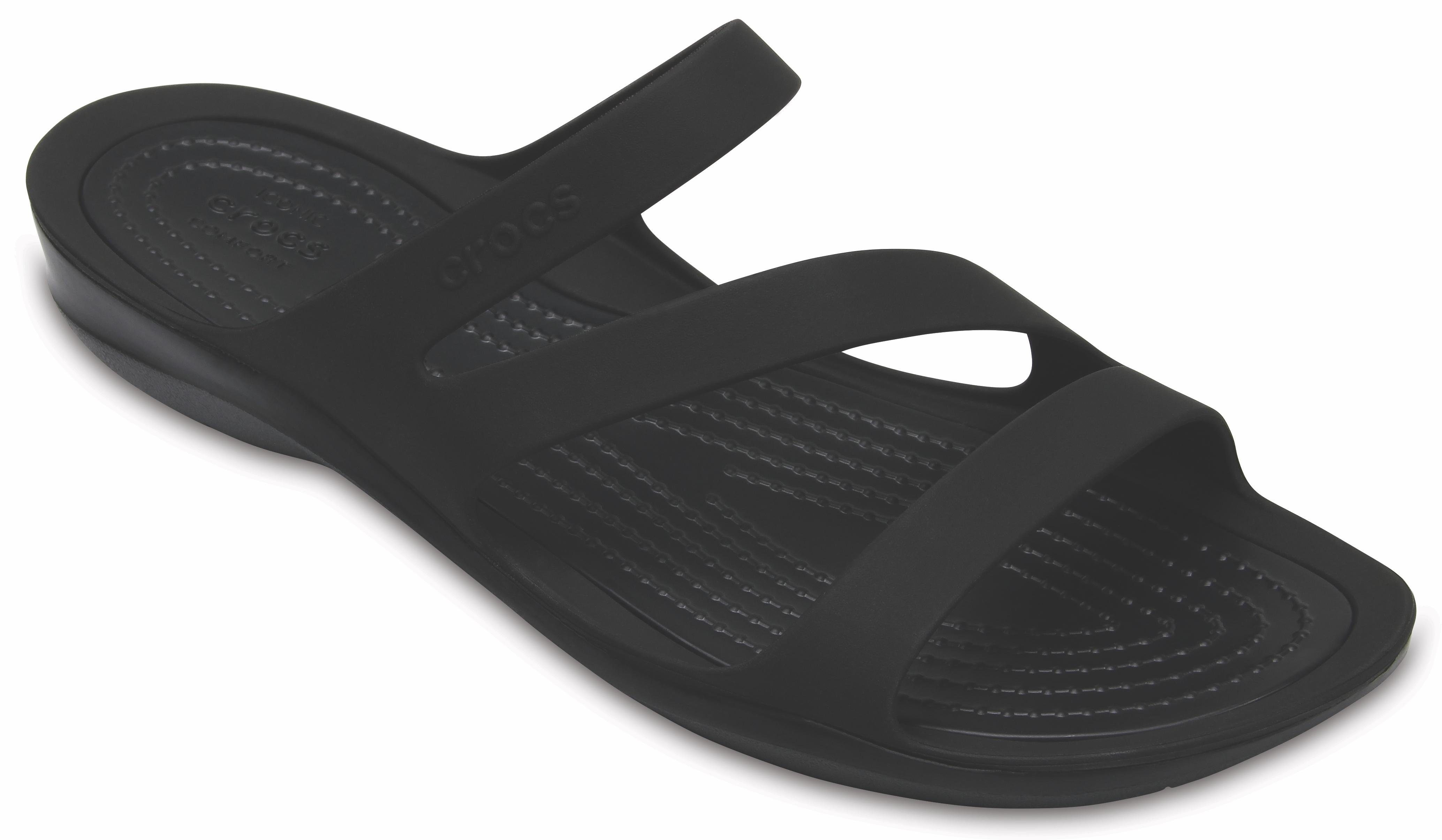 Crocs Swiftwater Sandal Badepantolette, Sommerschuh, Badeschuh, Poolslides, genoppte Innensohle