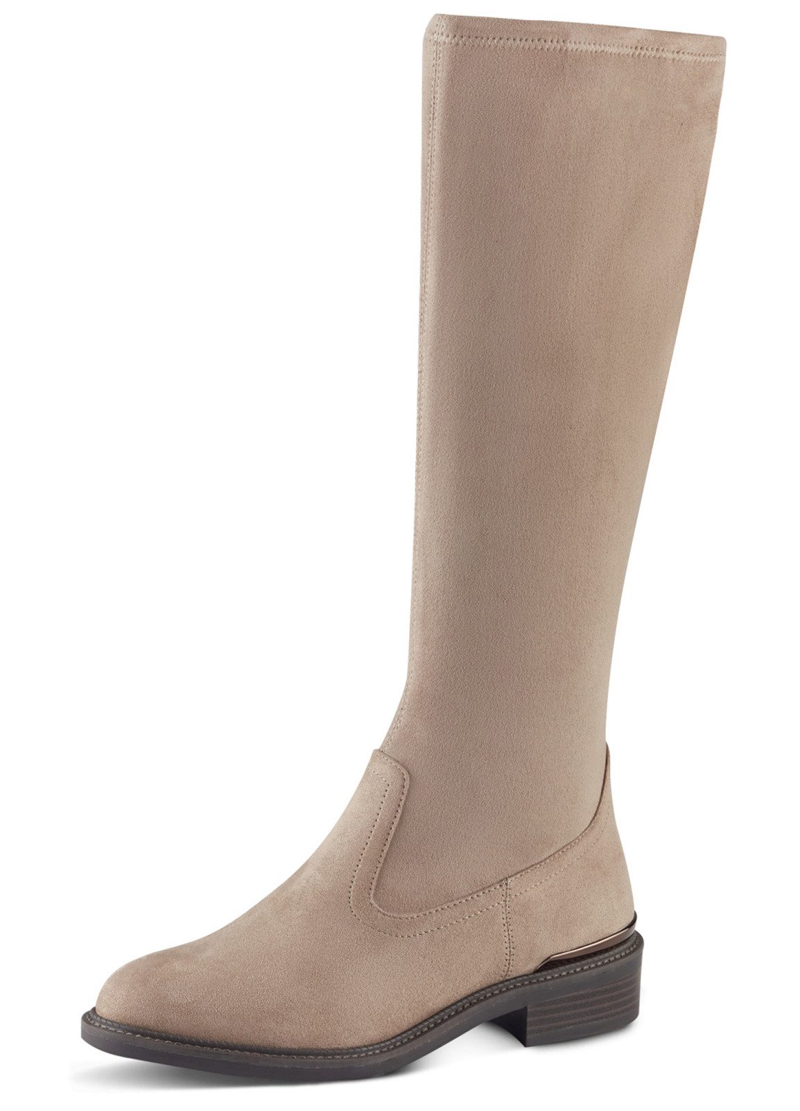 1-25539-41 341 Taupe Stiefel