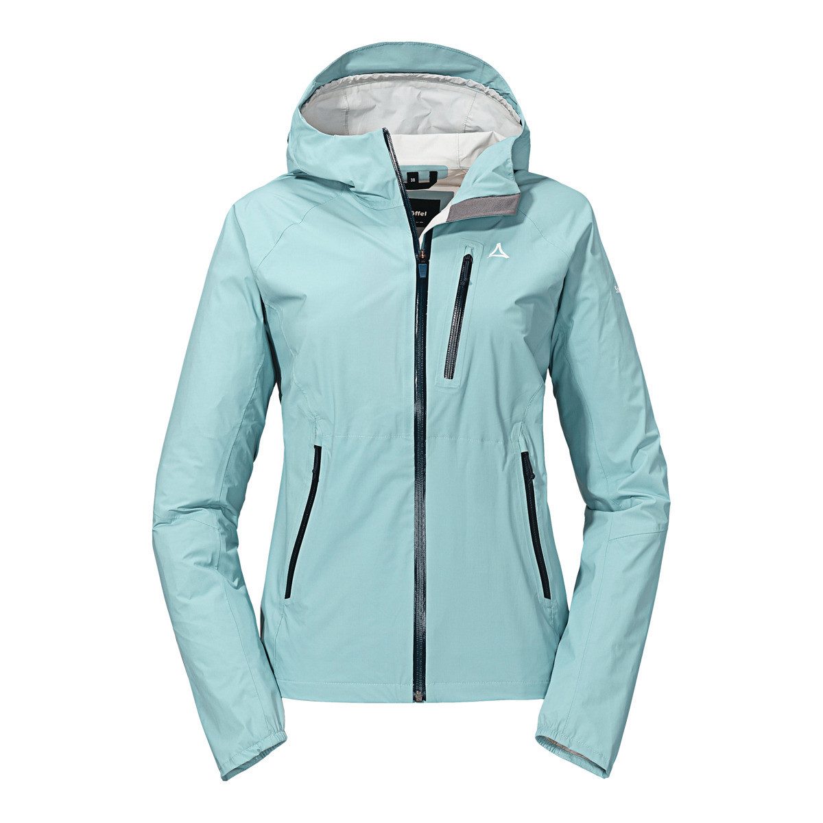 Schöffel Regenjacke Tegelberg Damen Regenmantel, Kapuze, Jacket, Anorak, Re günstig online kaufen