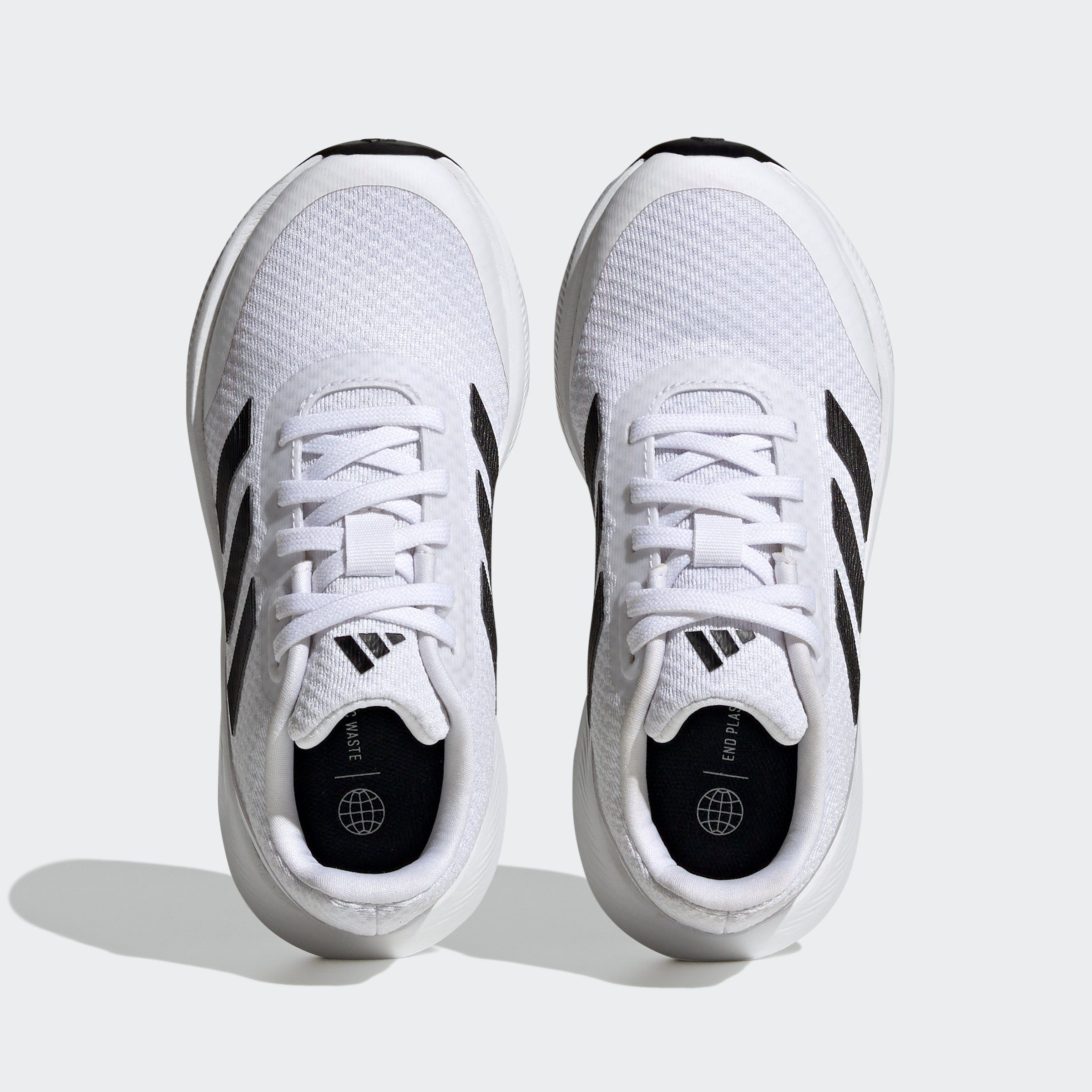 Sportswear adidas LACE 3 Sneaker RUNFALCON weiß-schwarz