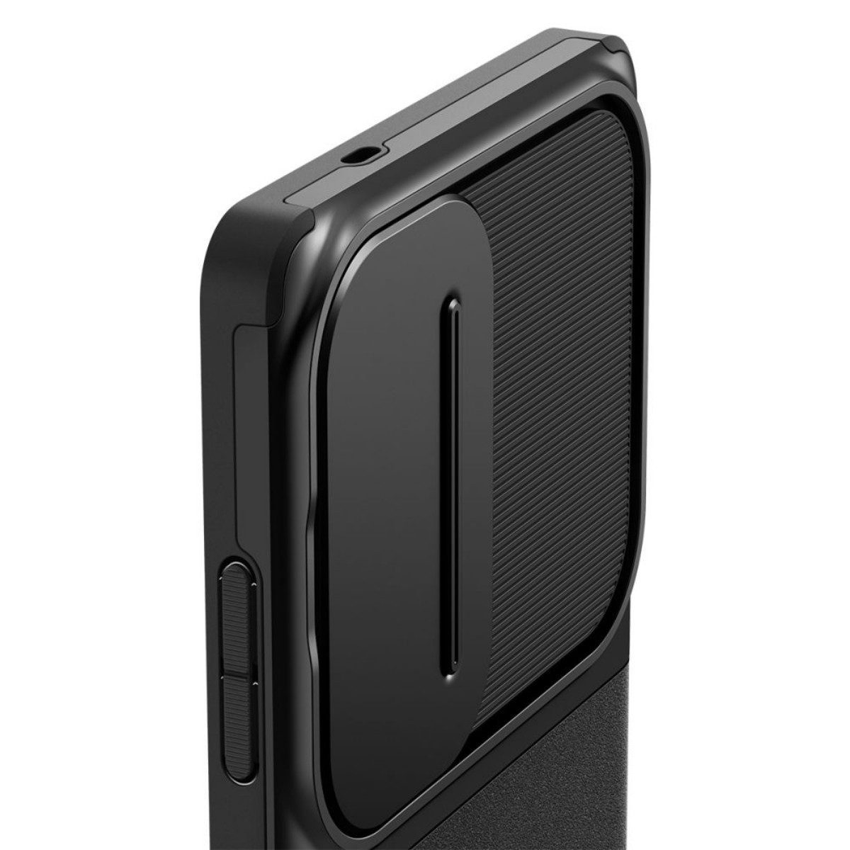 Spigen Handyhülle Optik Armor Kompatibel mit Samsung Galaxy S25 Ultra Schwarz 6,9, Für Samsung Galaxy S25 Ultra professioneller Kamerarand – Bild 5 von 5