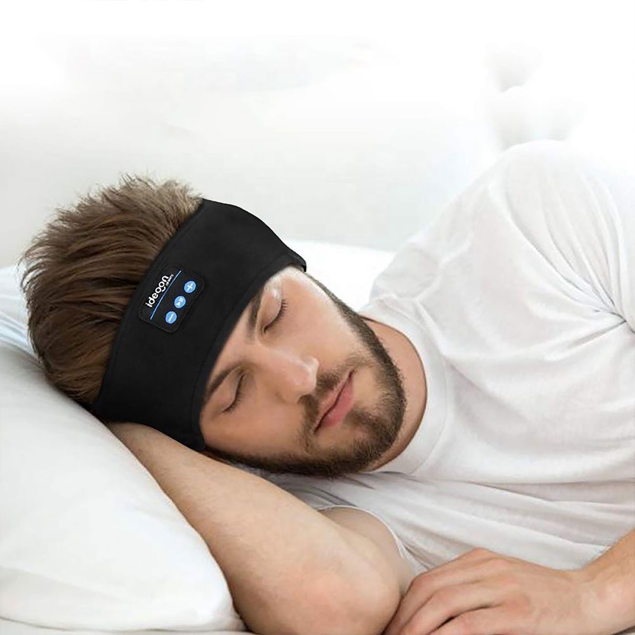shop'n smile ideoon Kopfhörer-Stirnband Bluetooth 5.4 Freisprecher & Sprachsteuerung Bluetooth-Kopfhörer (Unterstützt Google Assistant und Siri von Apple, Kabel – Bild 4 von 5