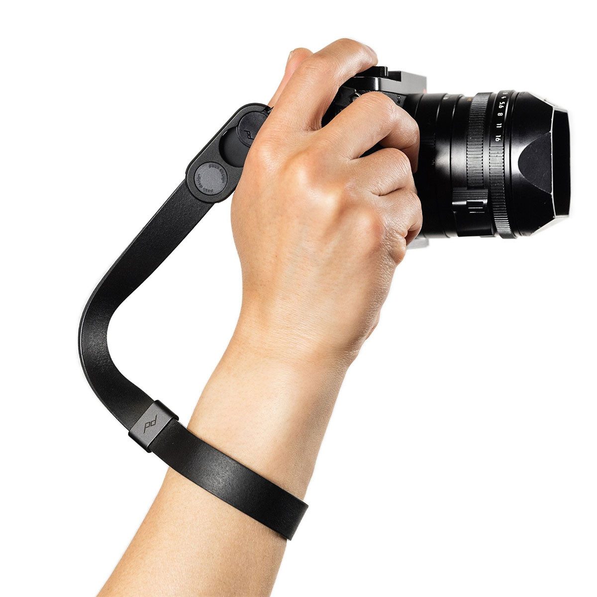 Peak Design Tragegurt Cuff Handschlaufe Leather - Black (Schwarz)