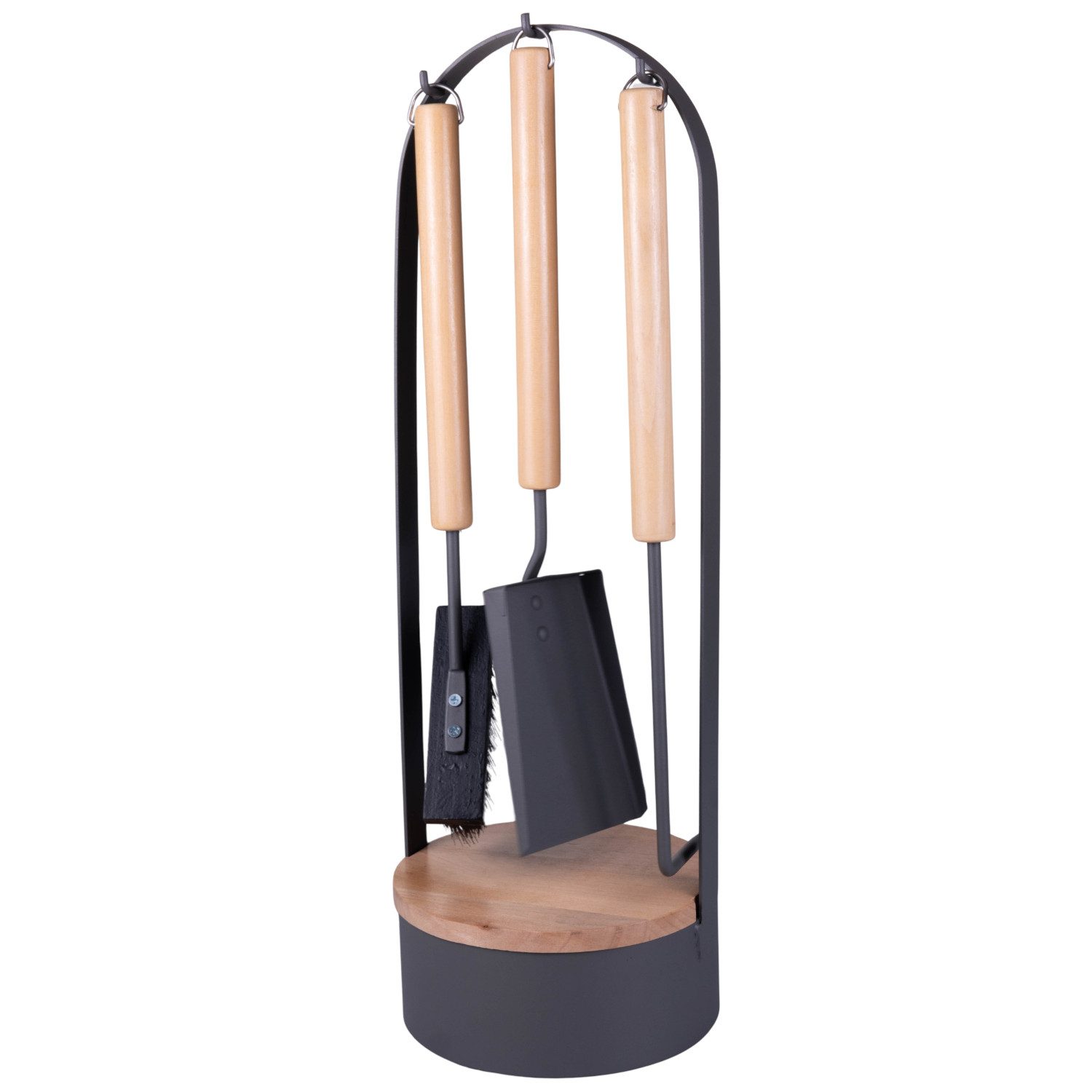 Raik Kamingarnitur Raik Kaminbesteck Magnus Set 4-teilig Anthrazit günstig online kaufen