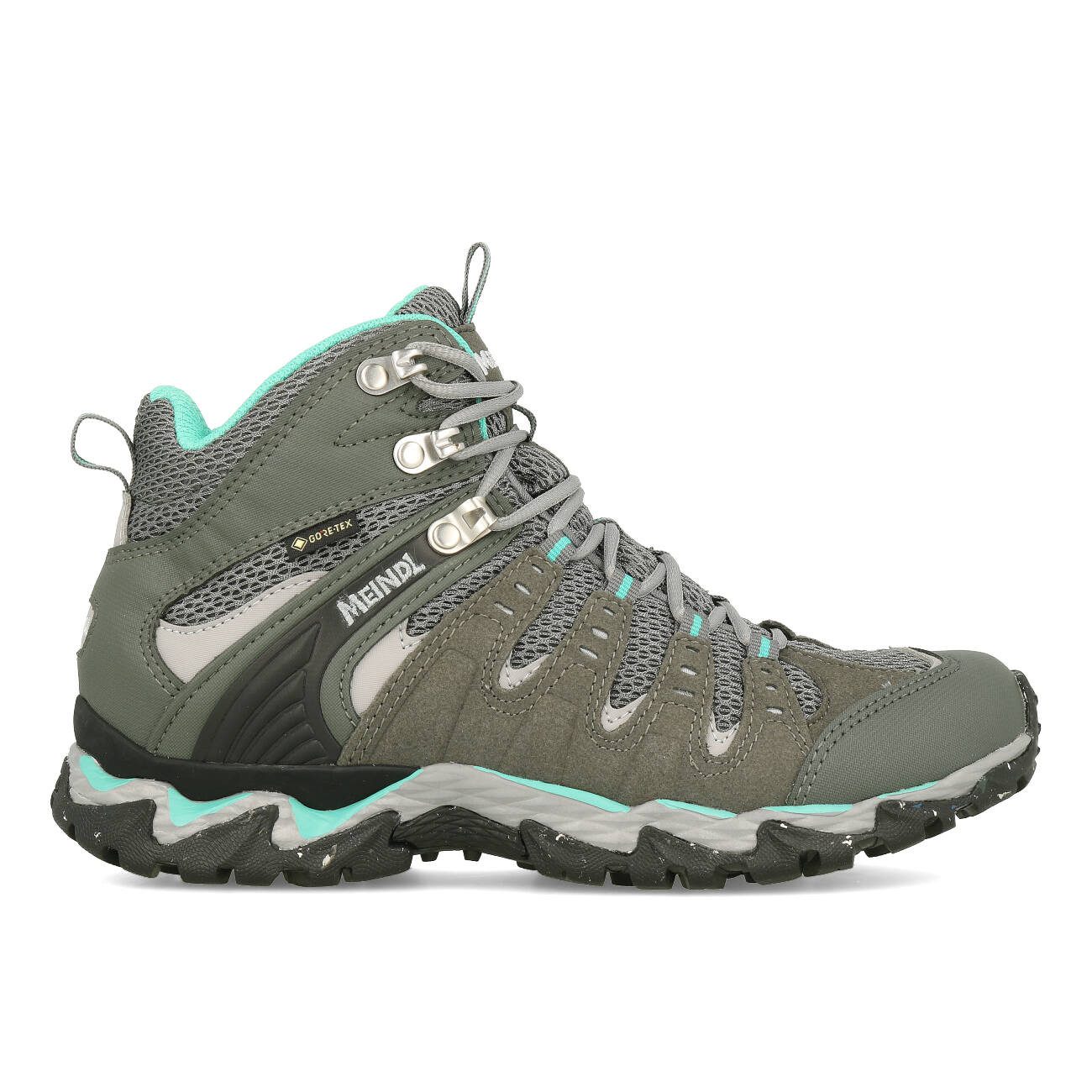 Meindl Respond Lady Mid II GTX Damen Anthrazit Türkis Outdoorschuh