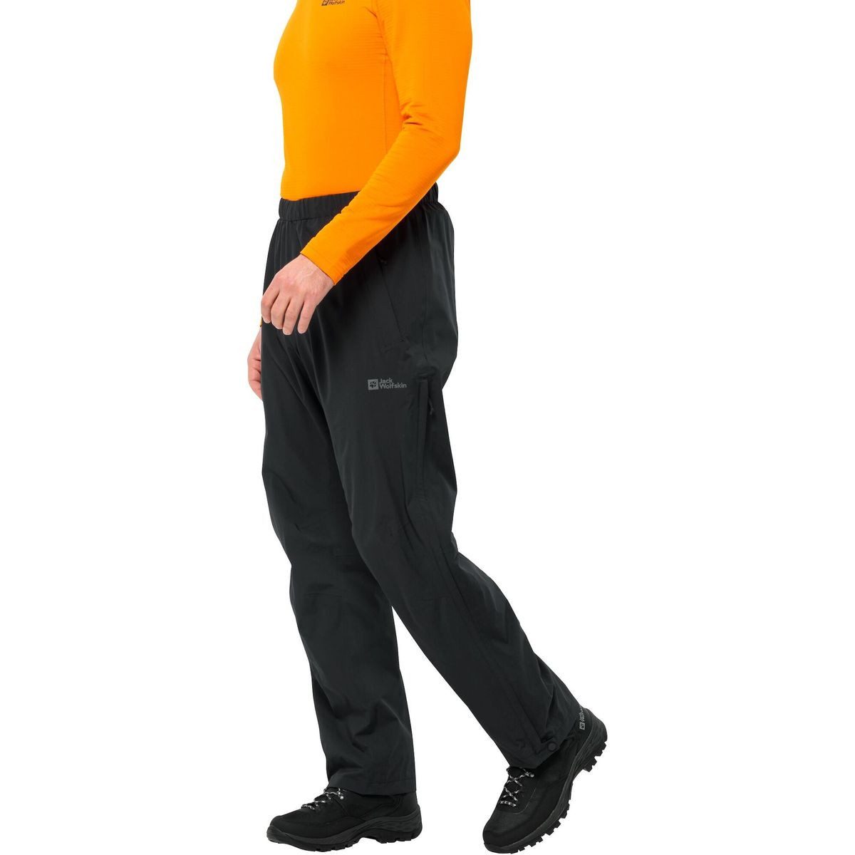 Jack Wolfskin Outdoorhose Rainy Days 2.5L Pants M Leichte, wetterfeste Herrenhose mit recyceltem Material, ideal für